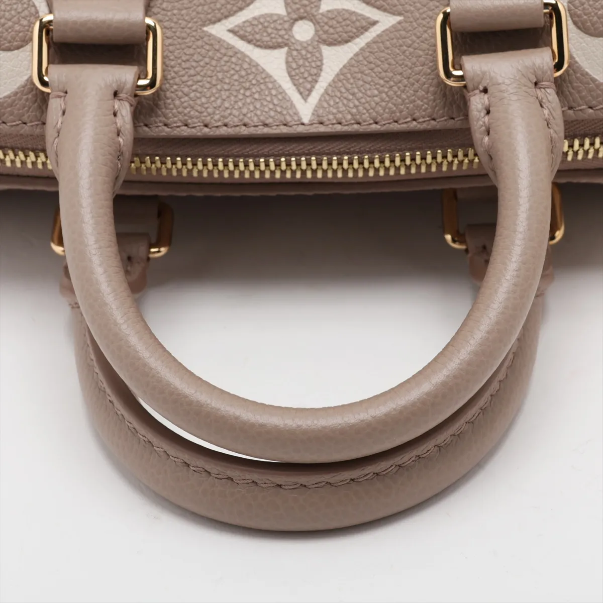 Monogram Empreinte Speedy Bandoulière 20 M46575 Beige (RFID detected) — view 5