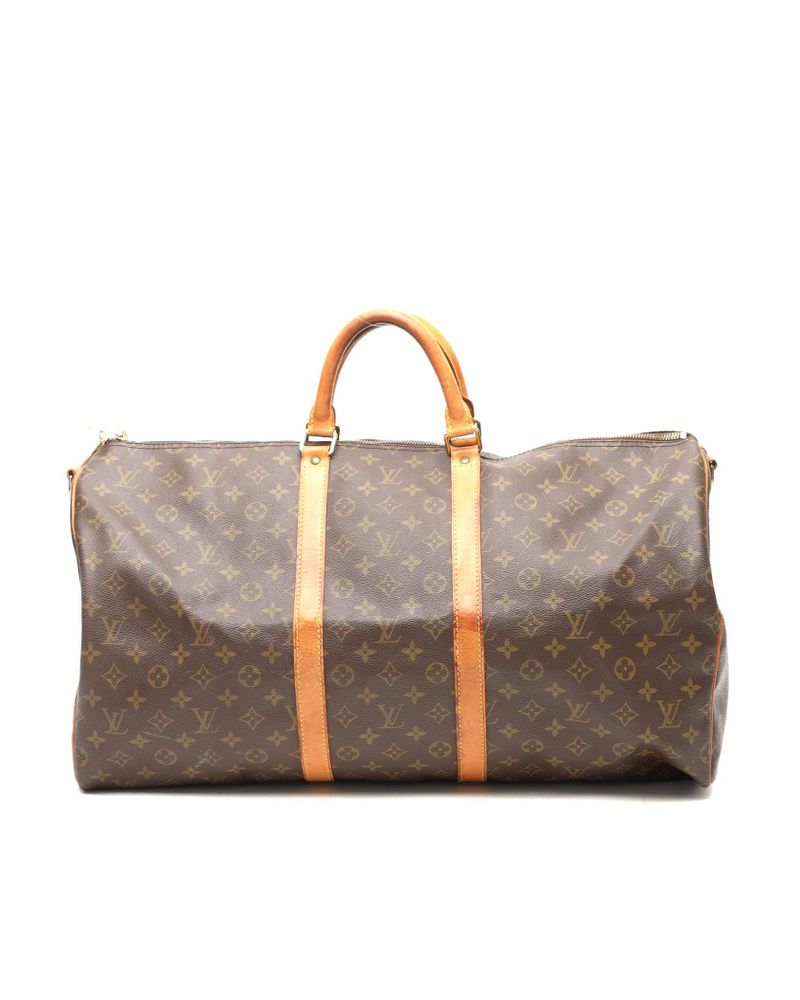 Monogram Keepall Bandoulière 55 Weekend Bag — view 2