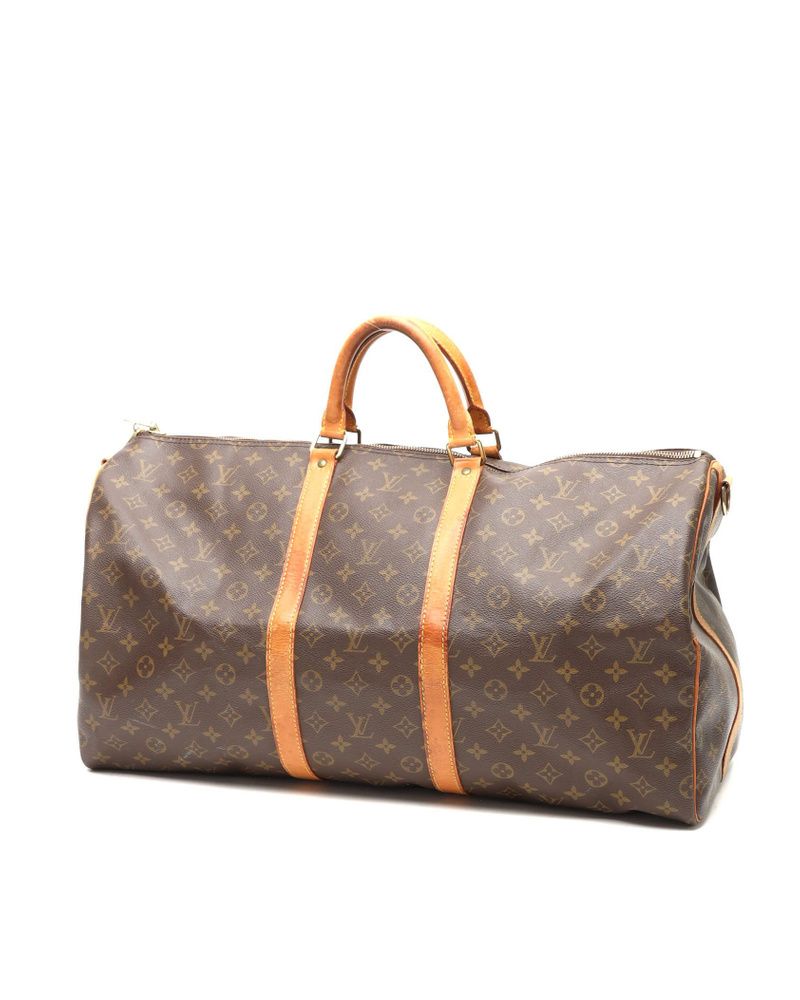 Monogram Keepall Bandoulière 55 Weekend Bag — view 3
