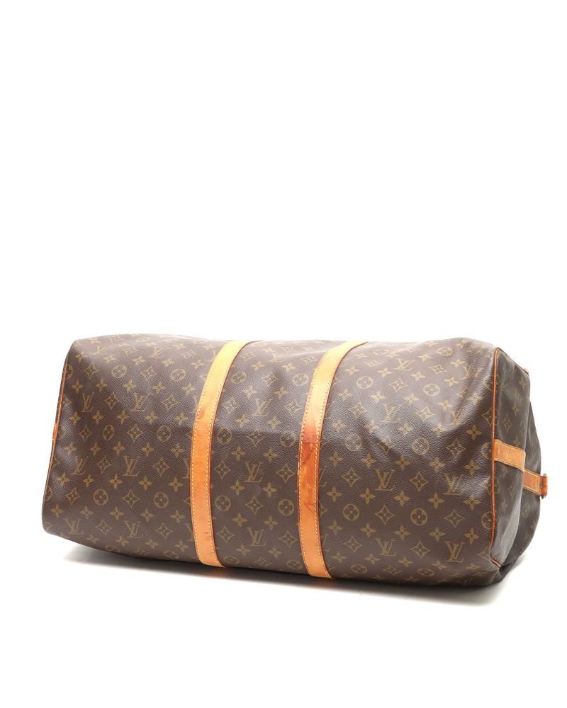 Monogram Keepall Bandoulière 55 Weekend Bag — view 4