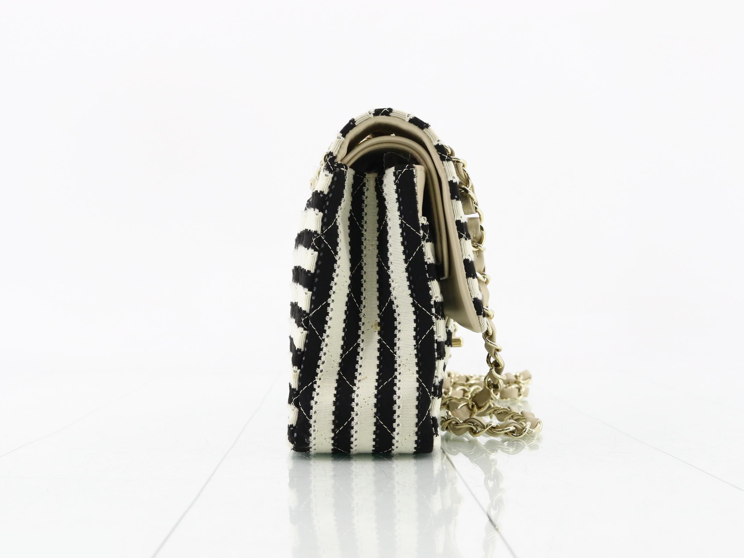 Coco Mark Faux Pearl Classic Flap Matelassé Shoulder Bag — view 4