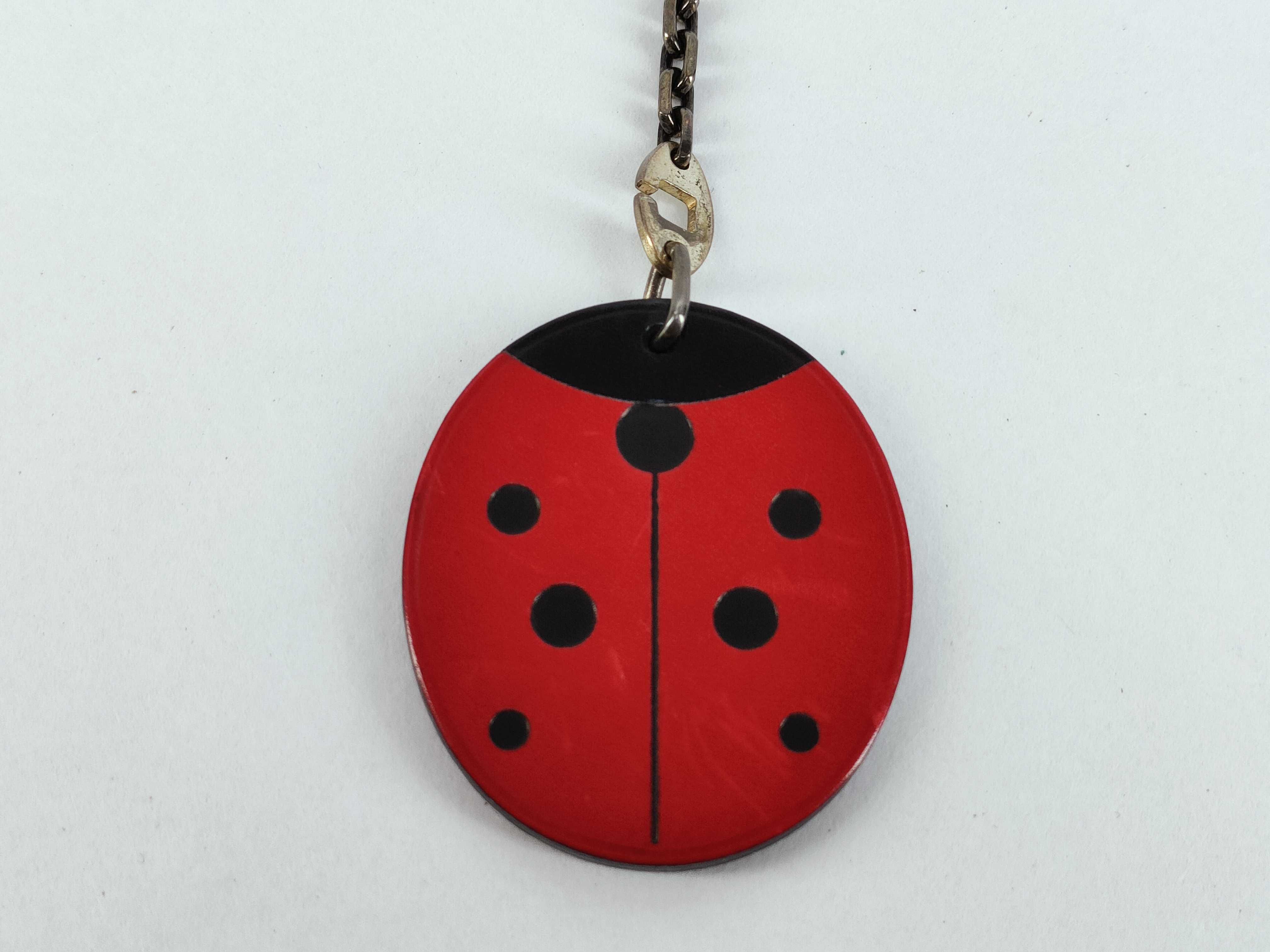 Ladybug Charm Key Case Keychain Charm — view 2