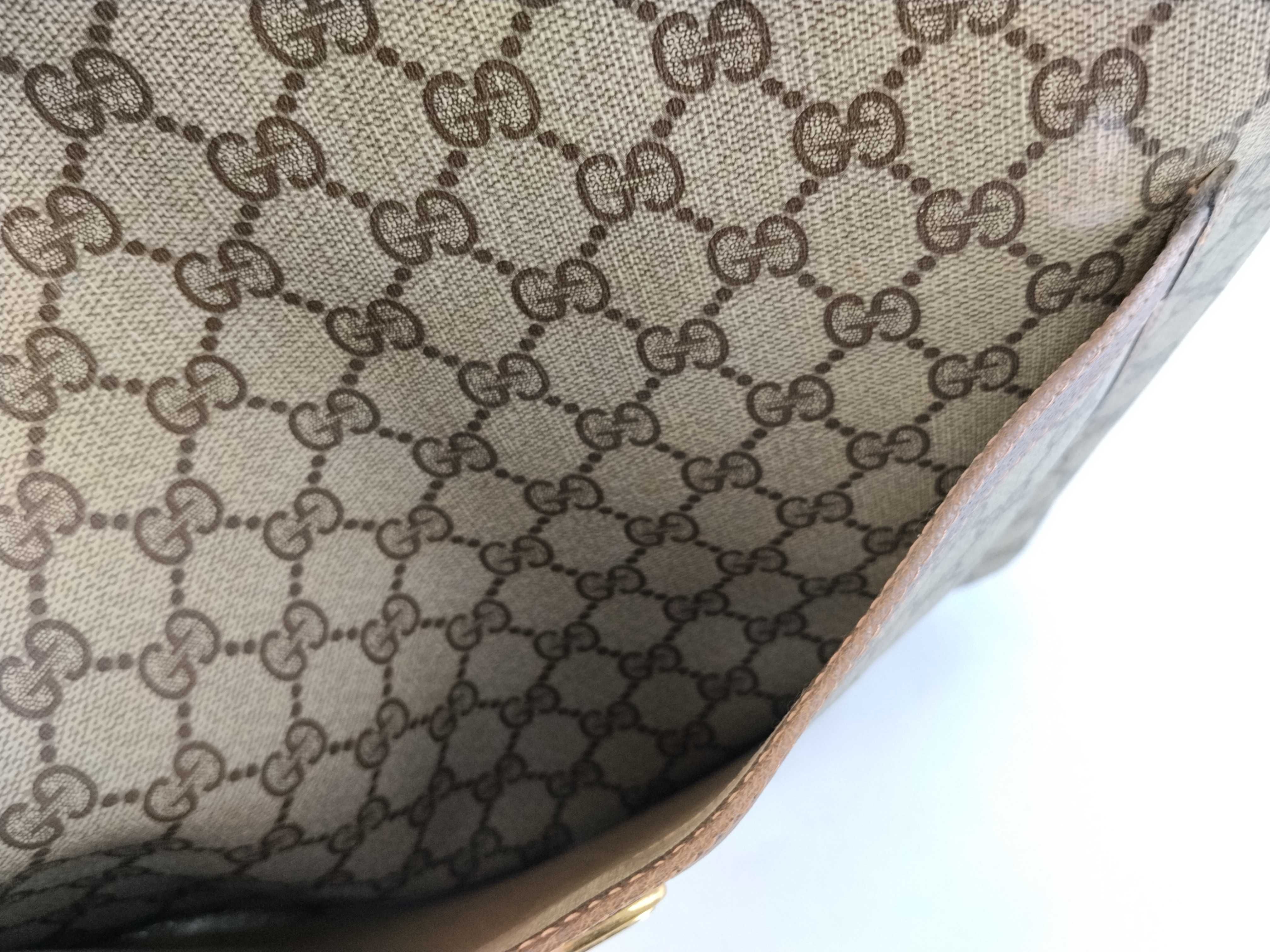 GG Supreme Gucci GG pattern tote bag, Sherry line tote bag — view 13
