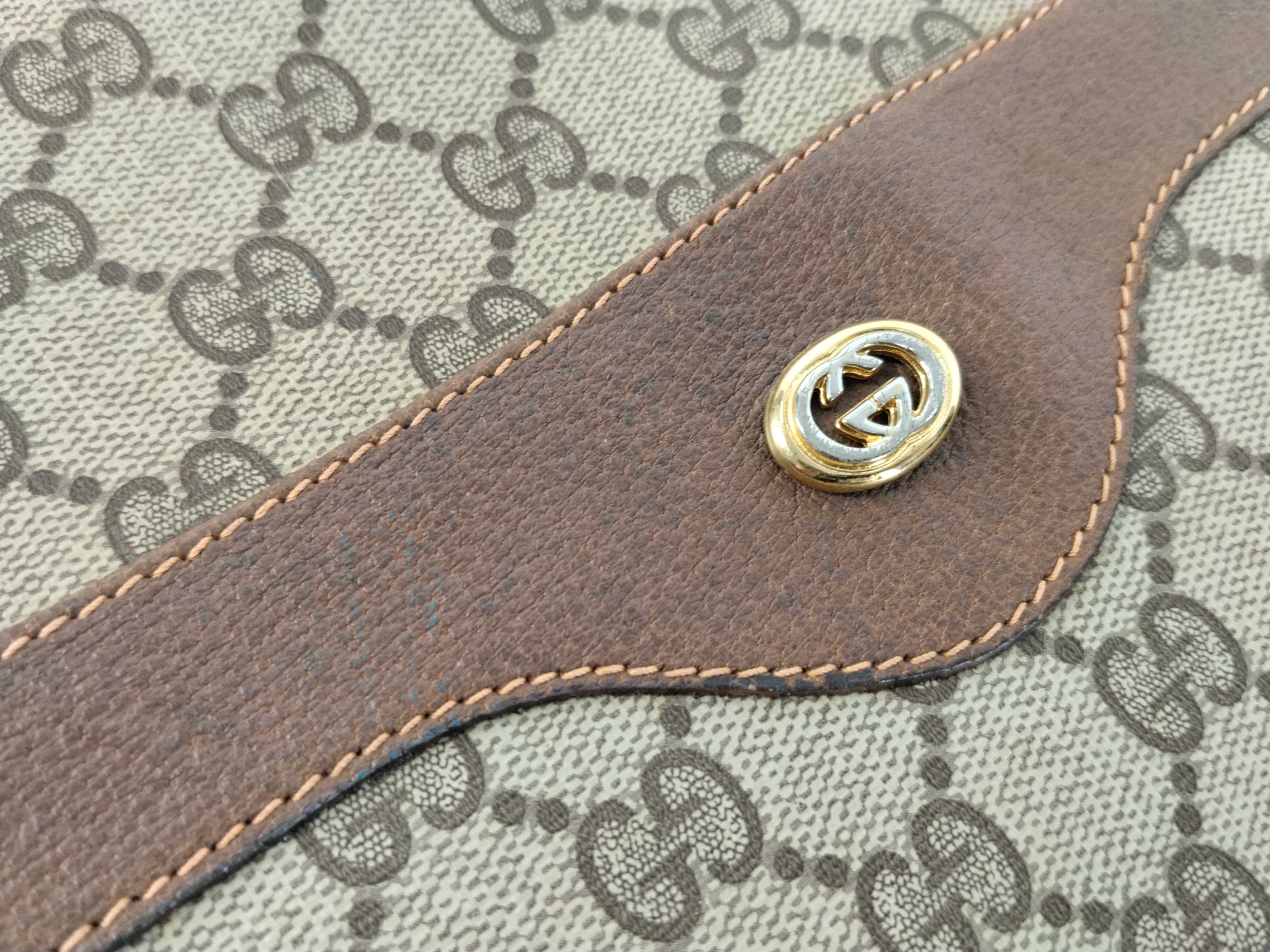 GG Supreme Gucci GG pattern tote bag, Sherry line tote bag — view 14