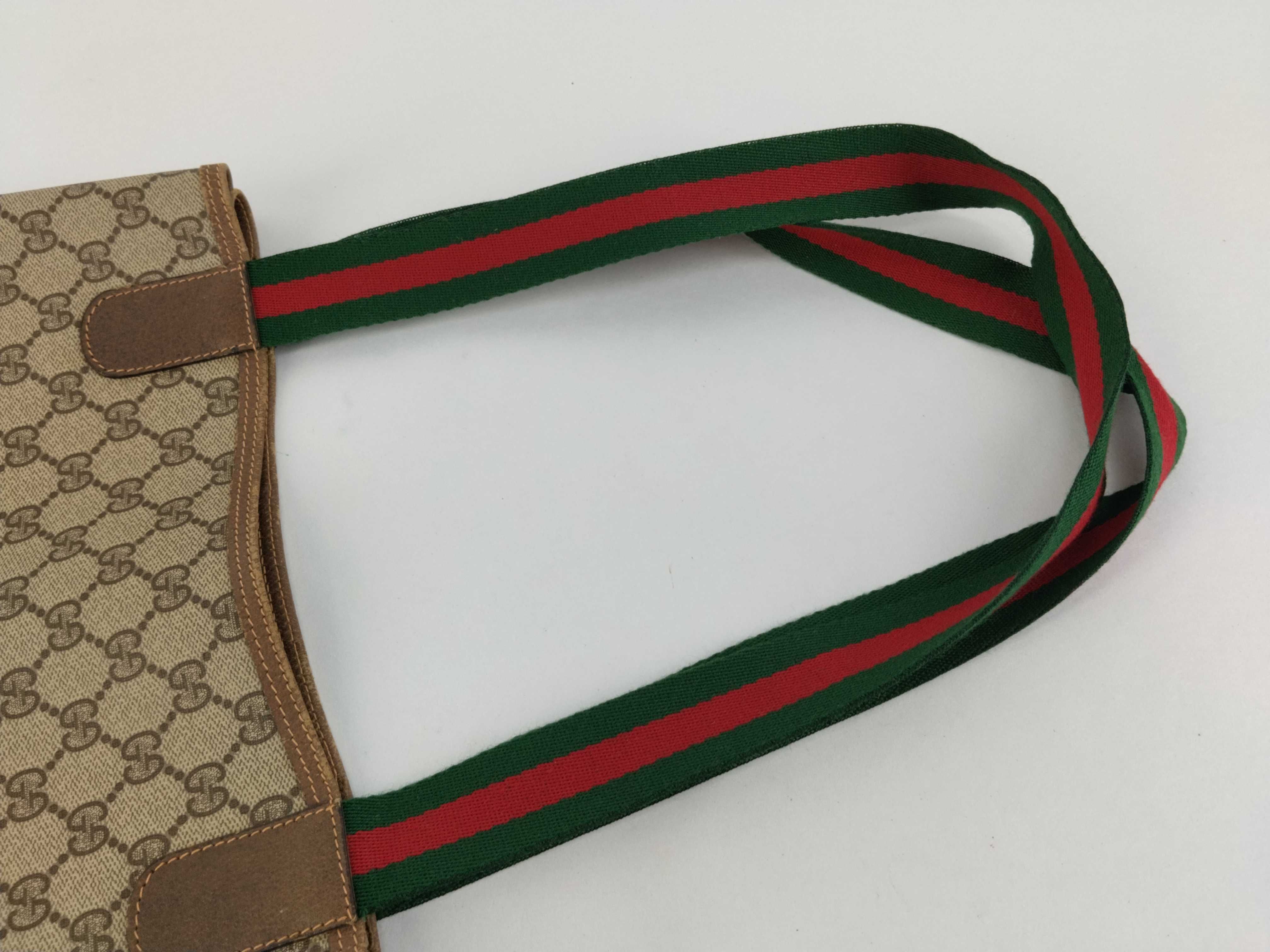GG Supreme Gucci GG pattern tote bag, Sherry line tote bag — view 3
