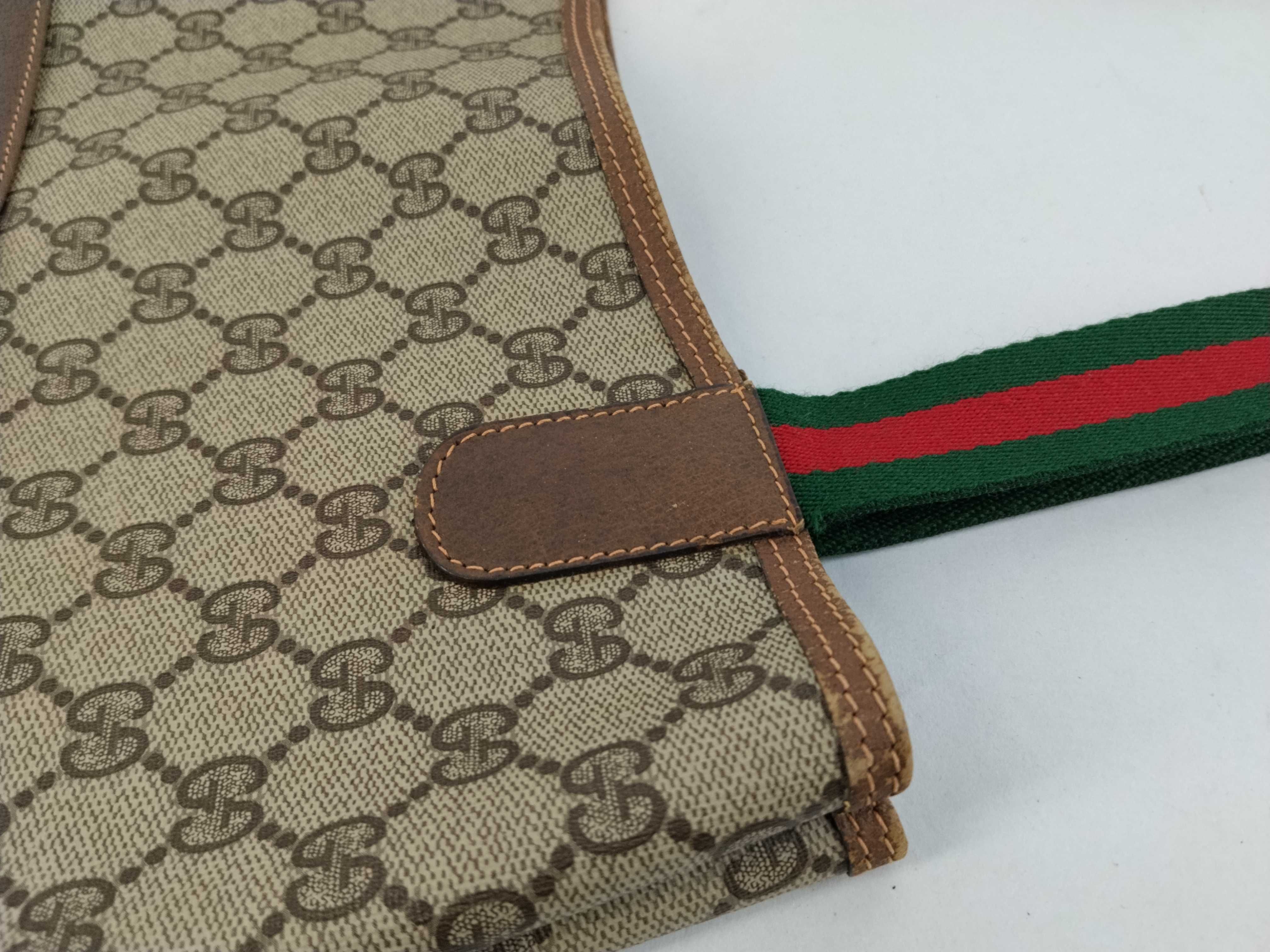 GG Supreme Gucci GG pattern tote bag, Sherry line tote bag — view 5