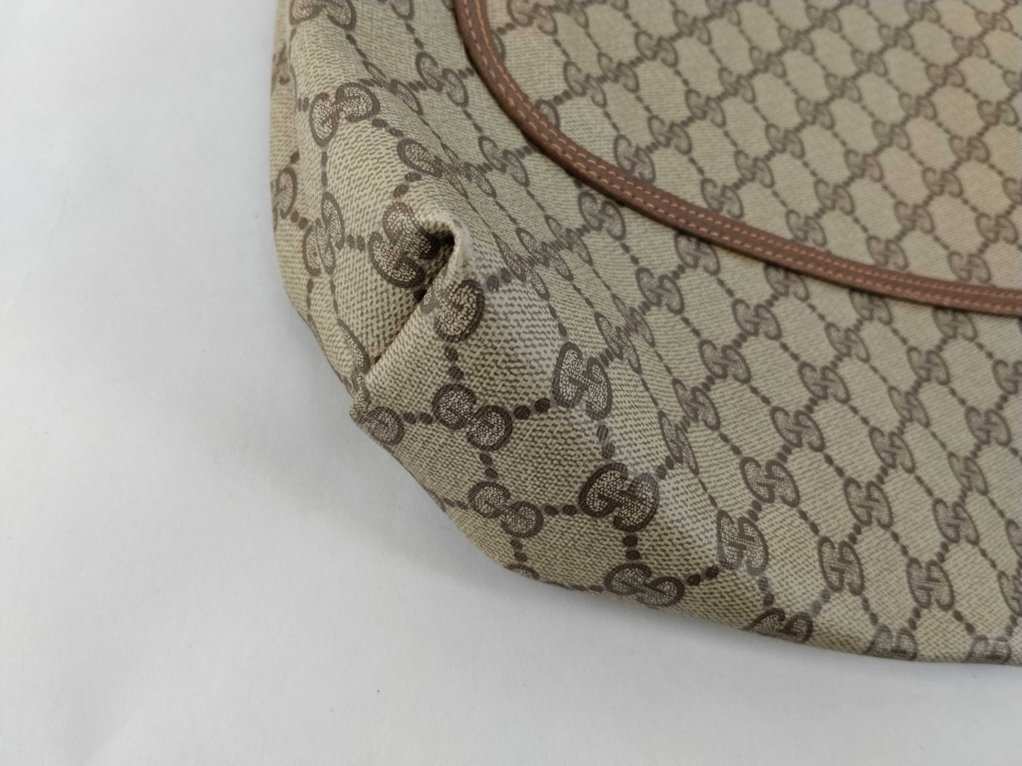 GG Supreme Gucci GG pattern tote bag, Sherry line tote bag — view 6
