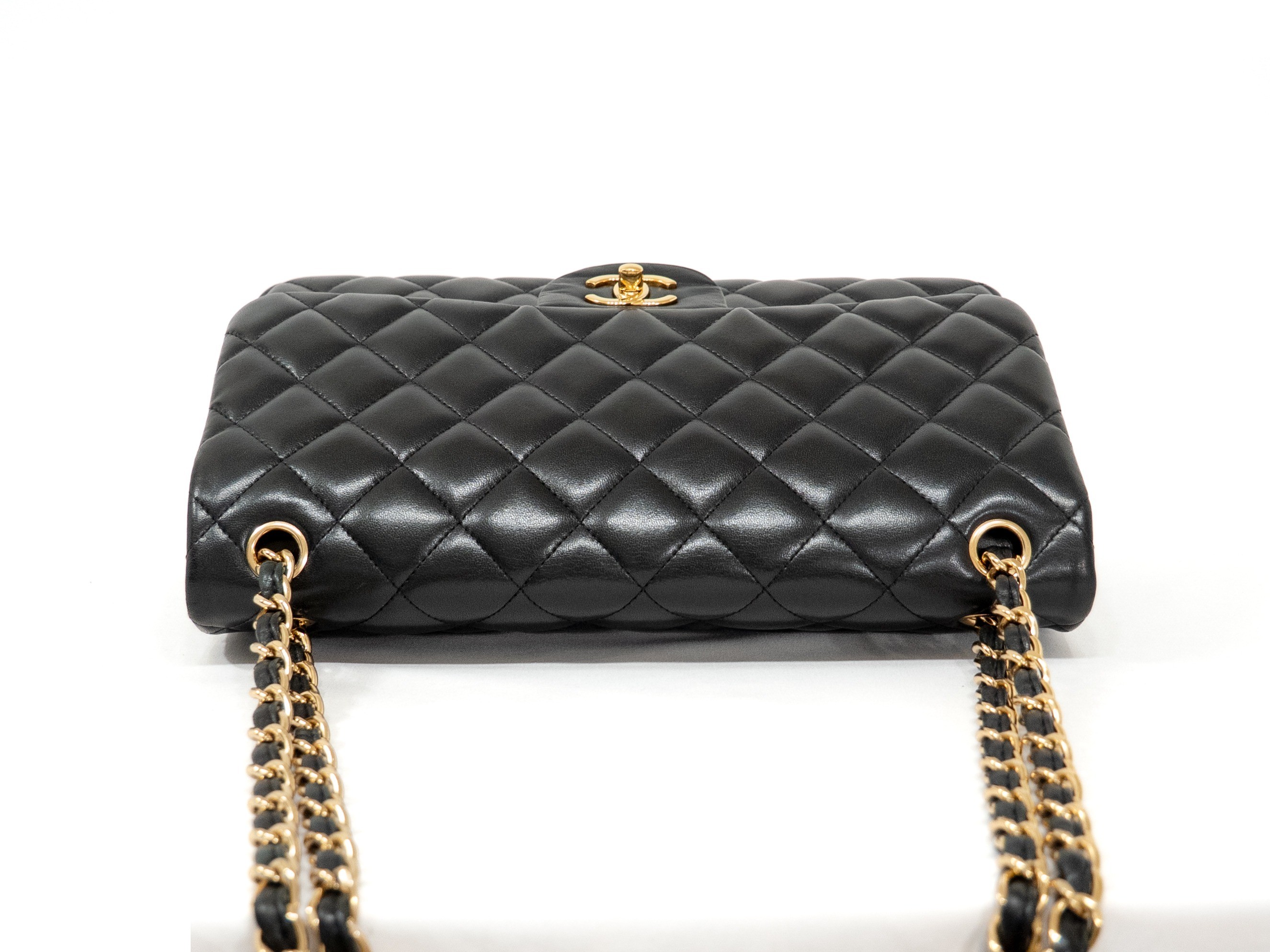 Large Matelassé Seal Double Flap — view 3