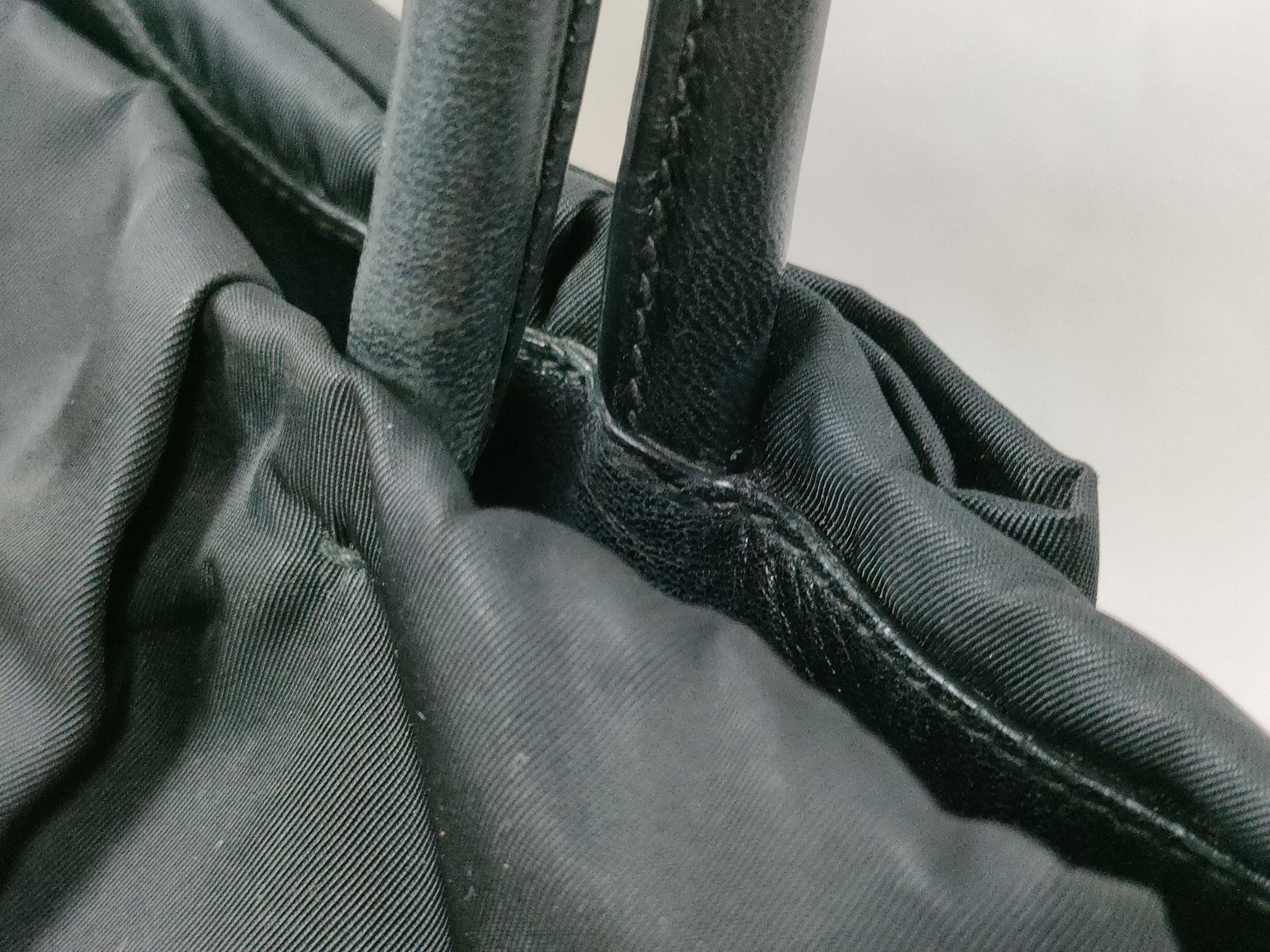 Handbag Ribbon Nylon Black Handbag — view 5