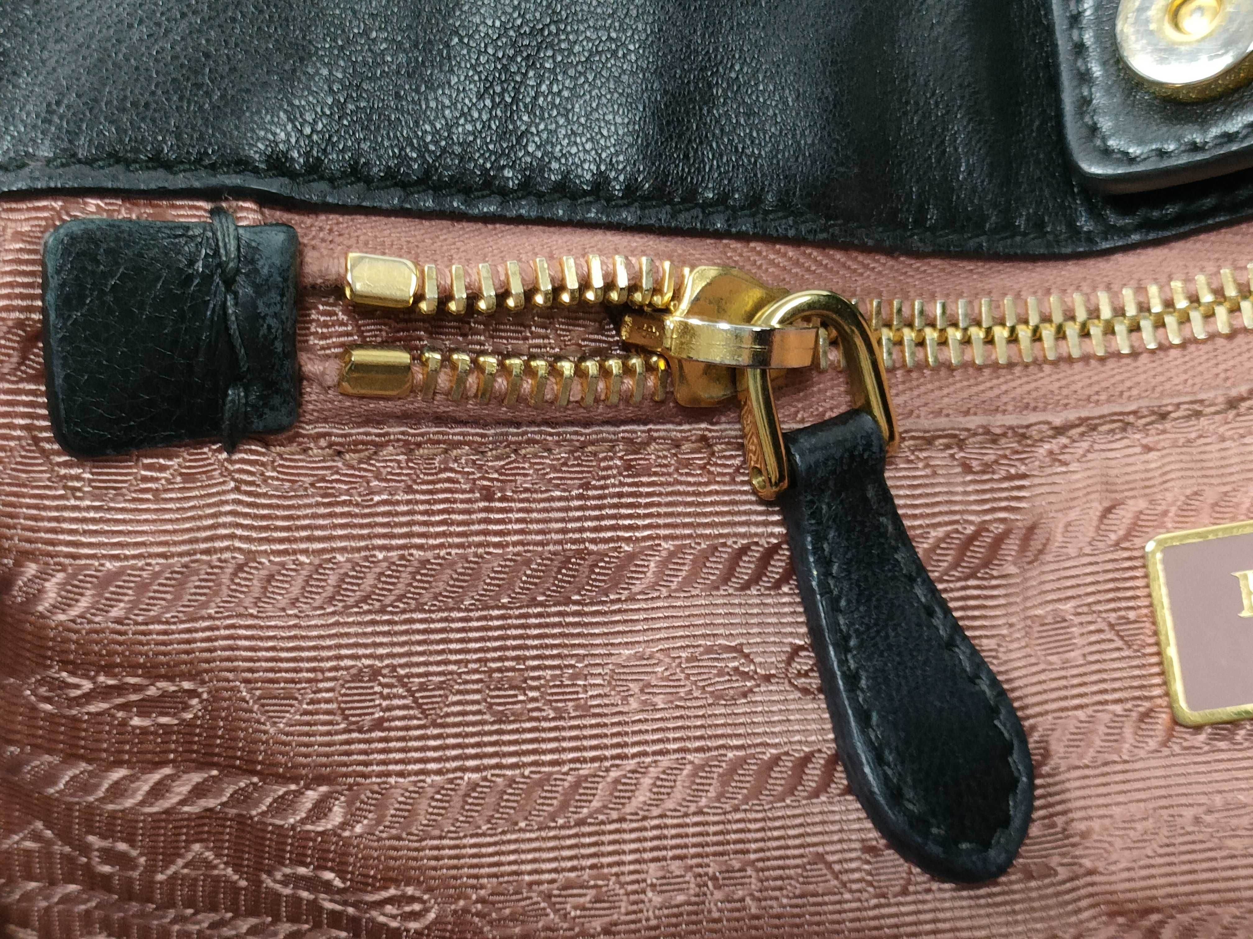 Handbag Ribbon Nylon Black Handbag — view 10