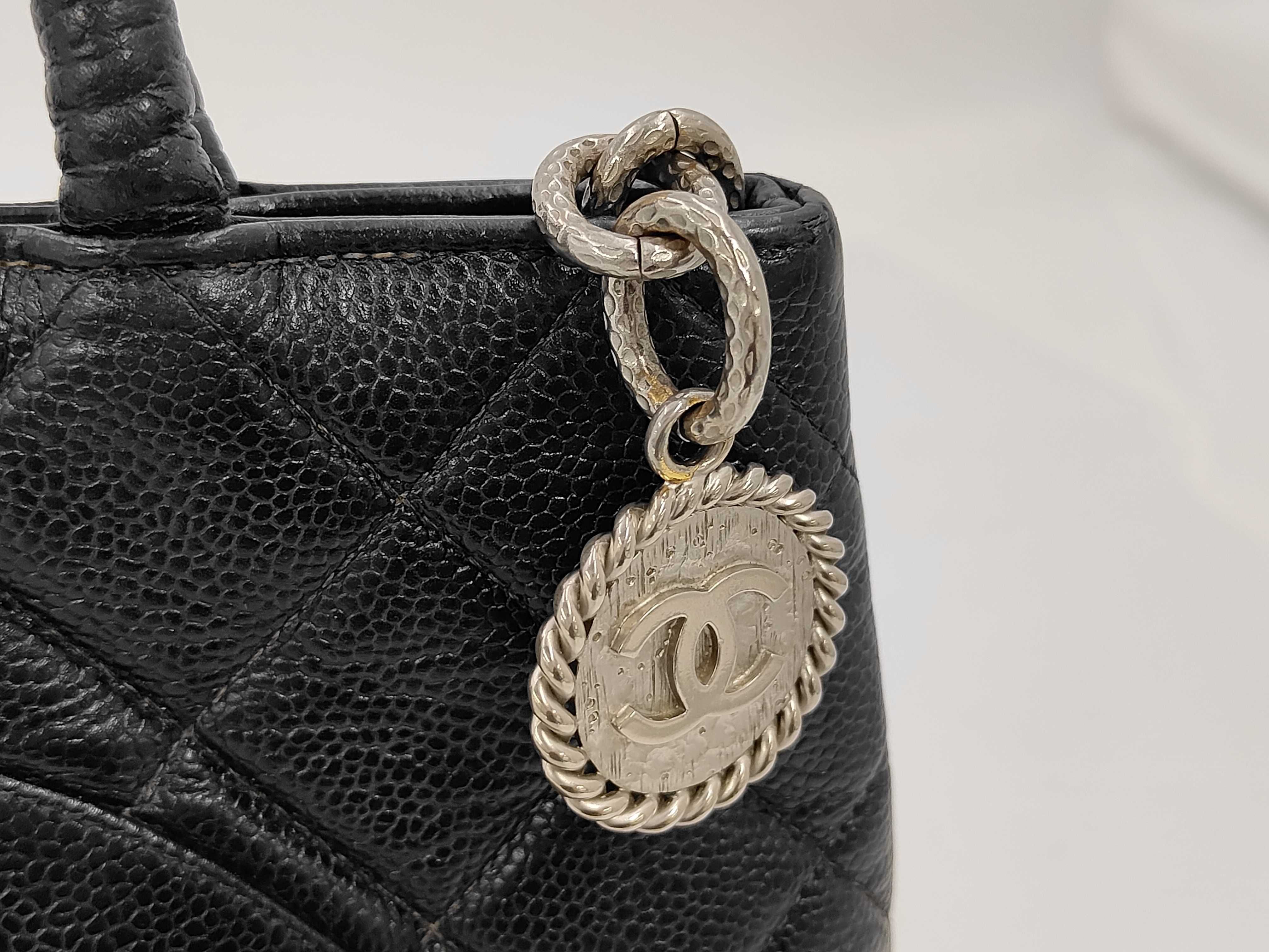 Caviar Skin Matelassé Reissue Tote Bag #7 — view 8