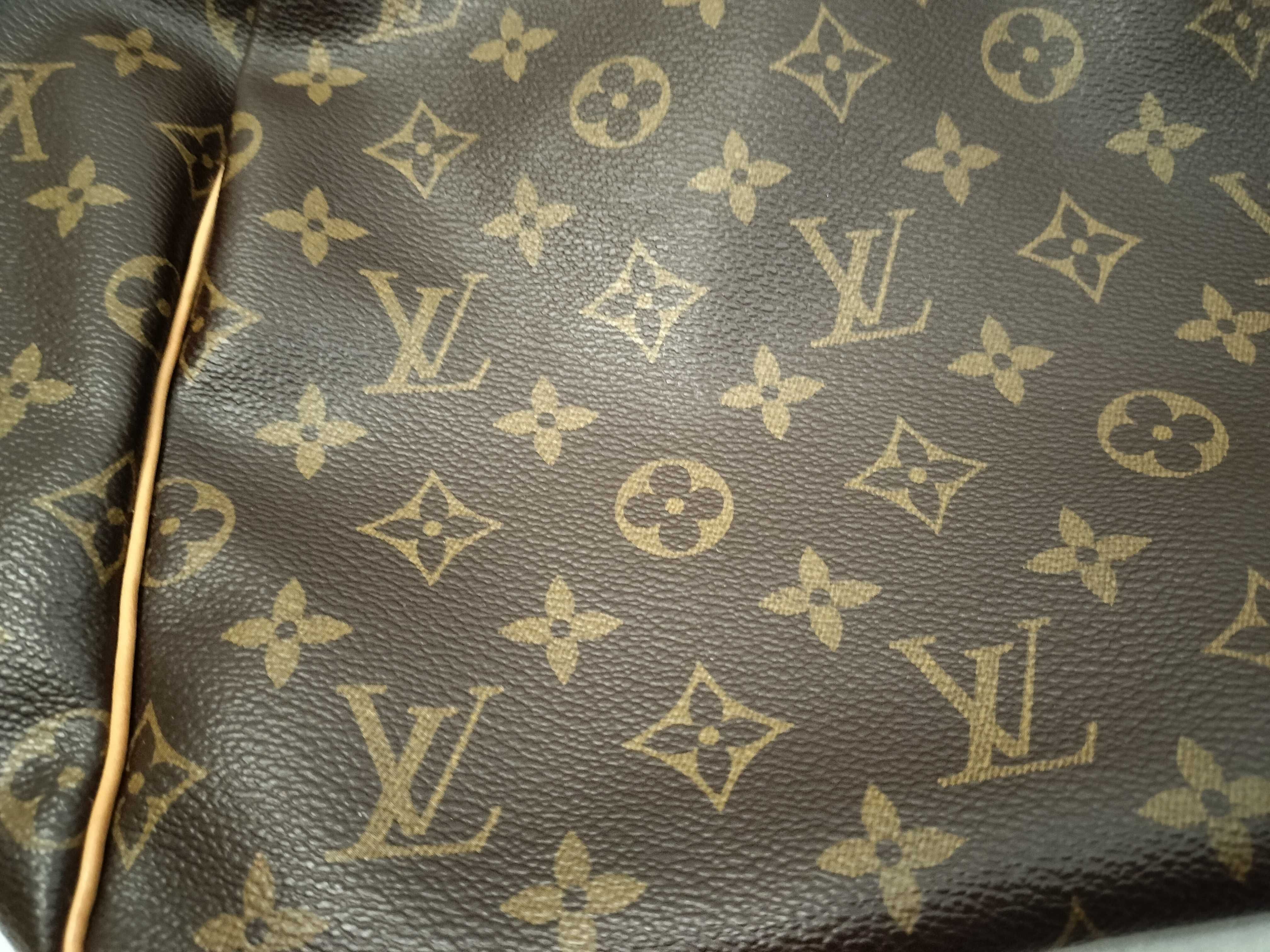 Monogram FR- Monogram Keepall 55 M41414 MB0045 Brown Boston Bag — view 14