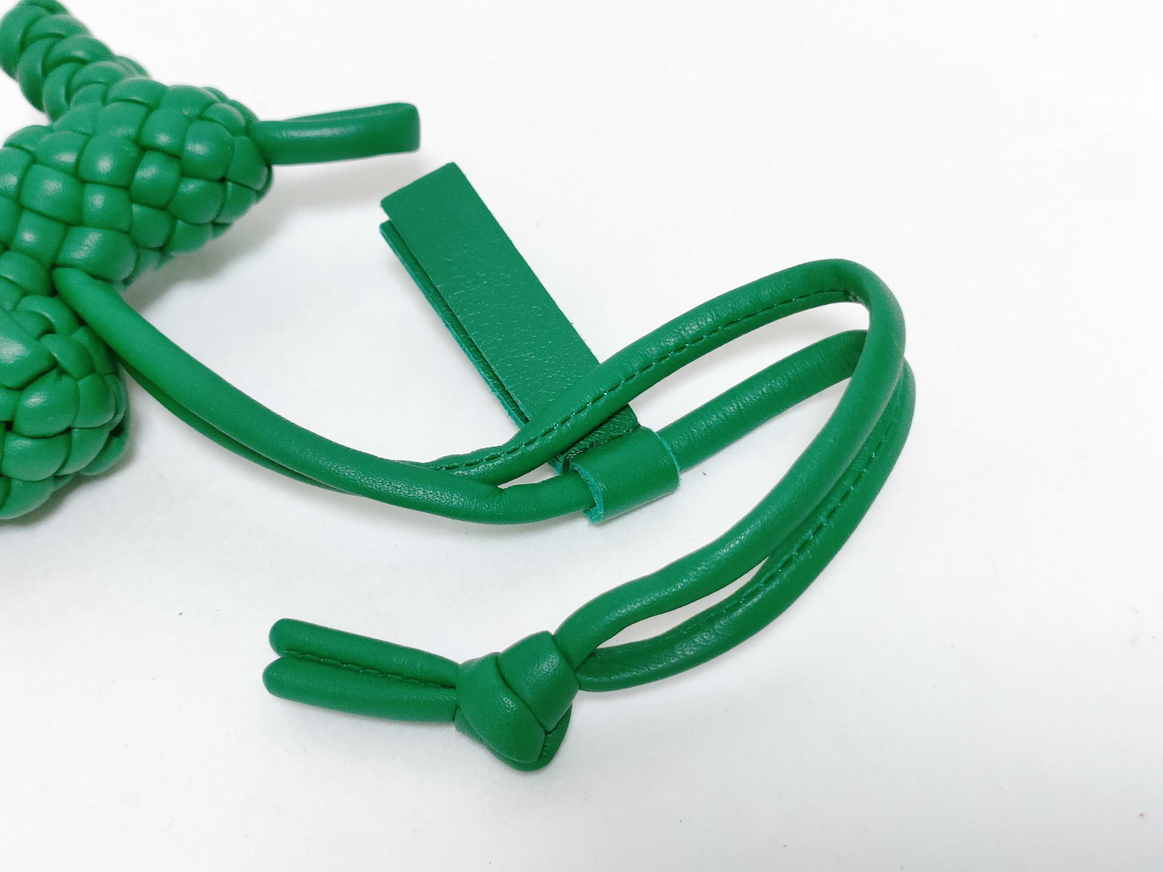 Intrecciato Dog Charm — view 3
