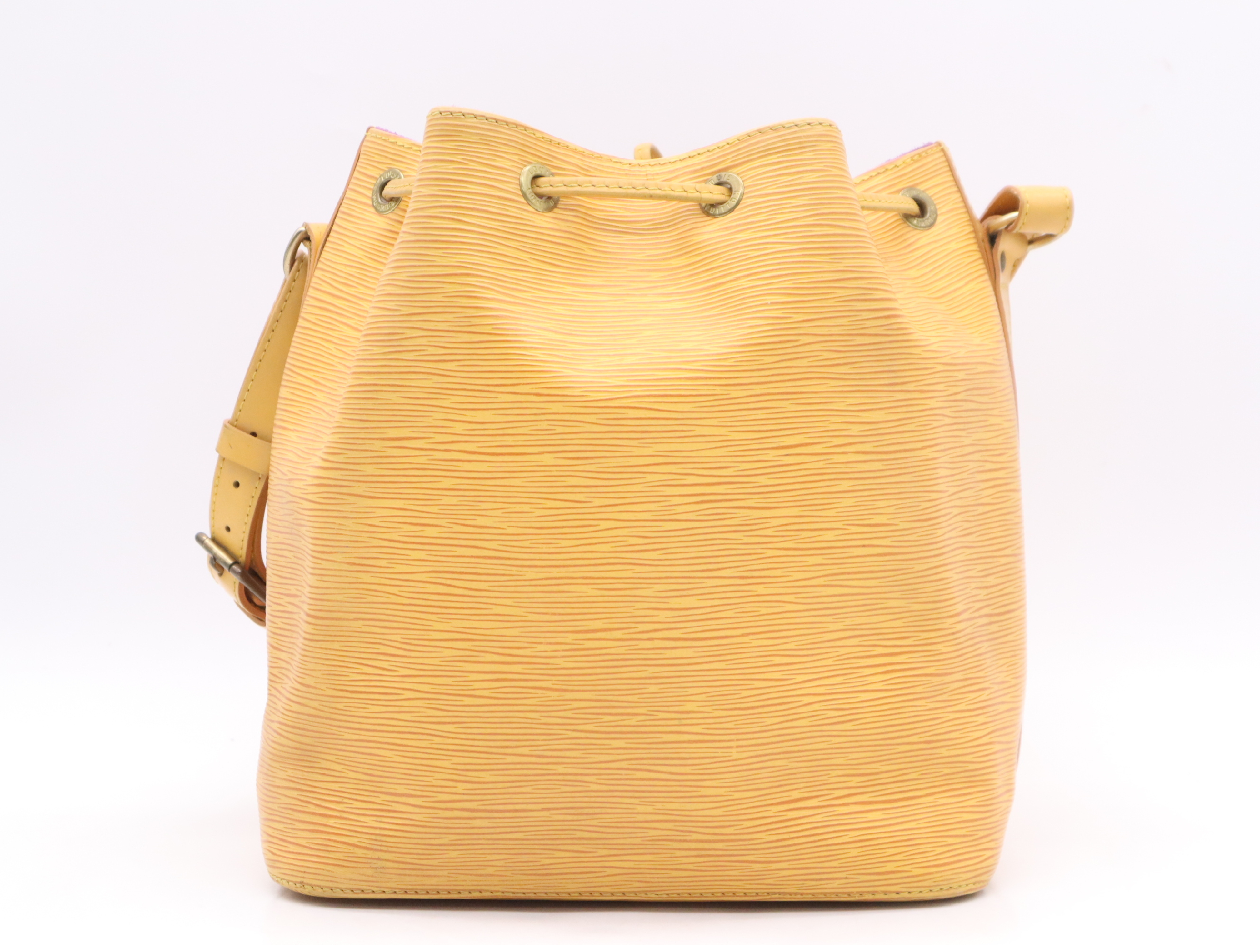 M44109 Epi Petit Noe Tassili Yellow Shoulder Bag — view 2
