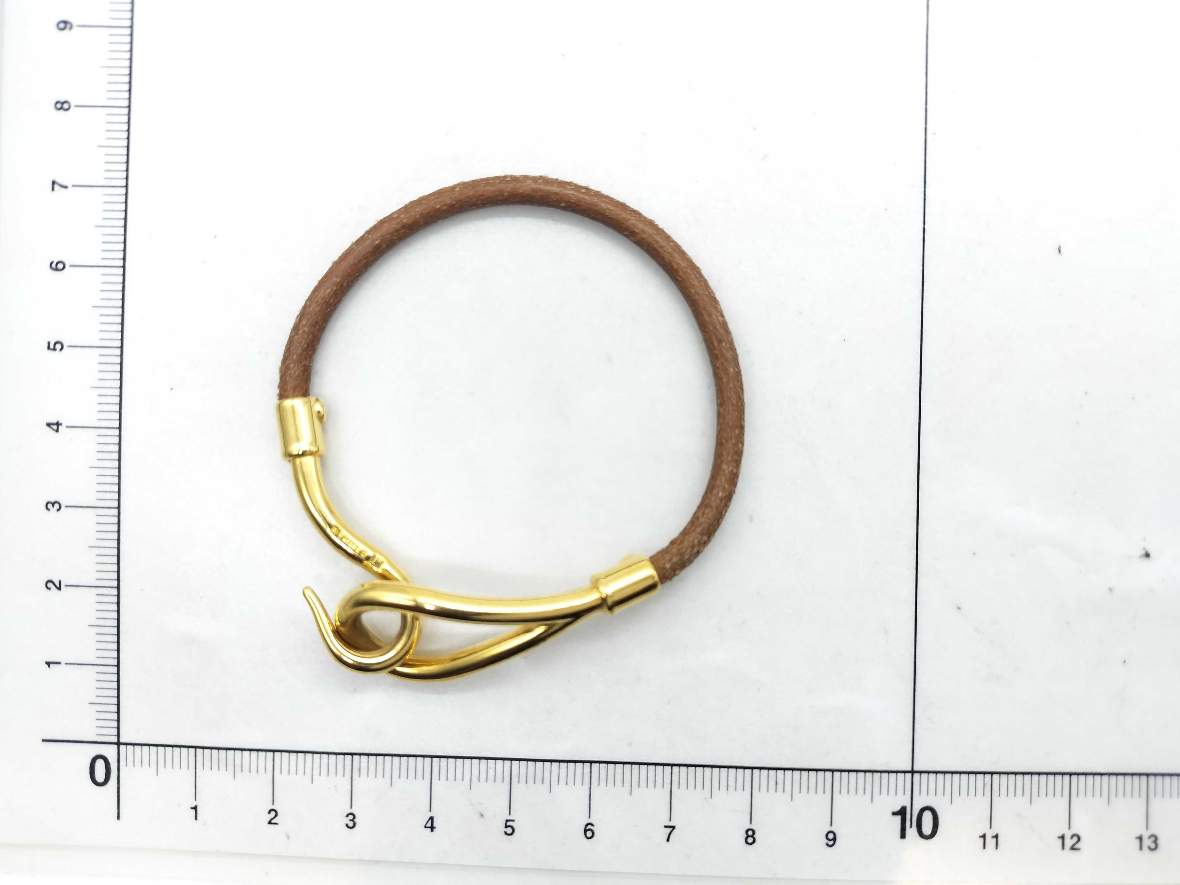 Jumbo Bracelet Leather Bracelet/Bangle — view 6
