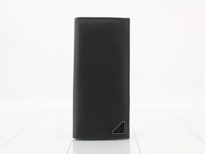 Saffiano long wallet