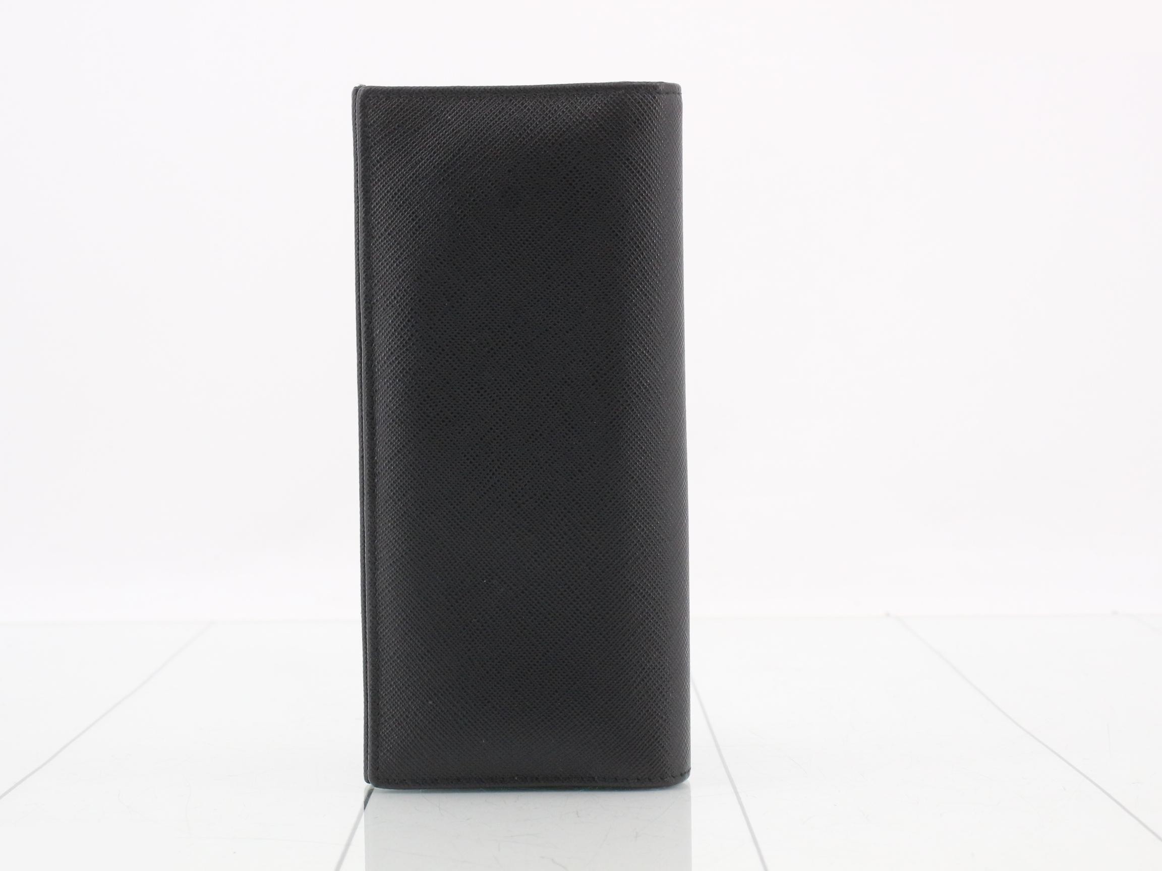 Saffiano long wallet — view 2