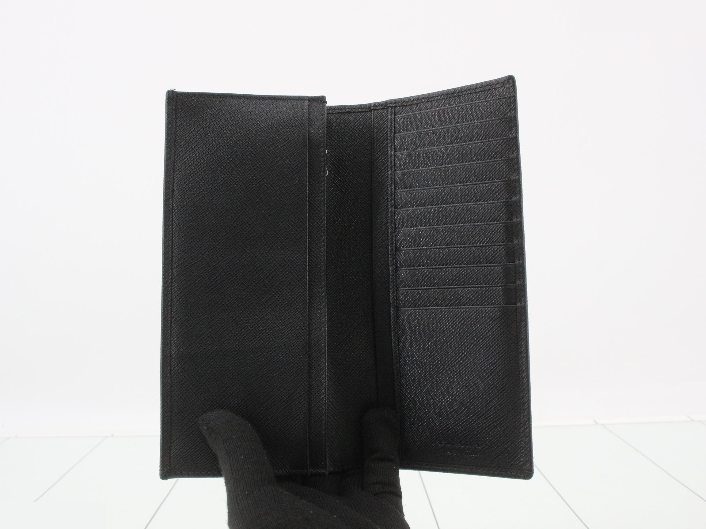 Saffiano long wallet — view 4