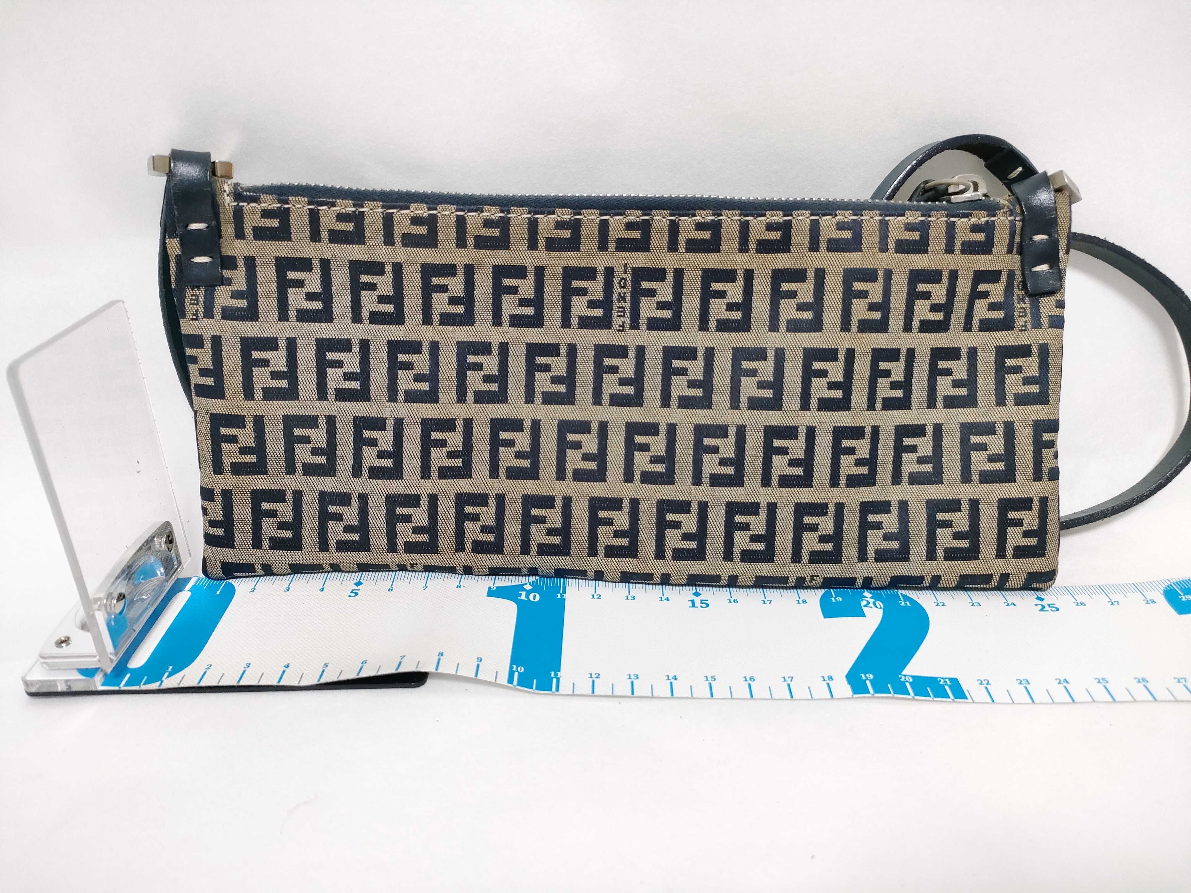 Zucca pattern Fendi Zucchino shoulder bag — view 2
