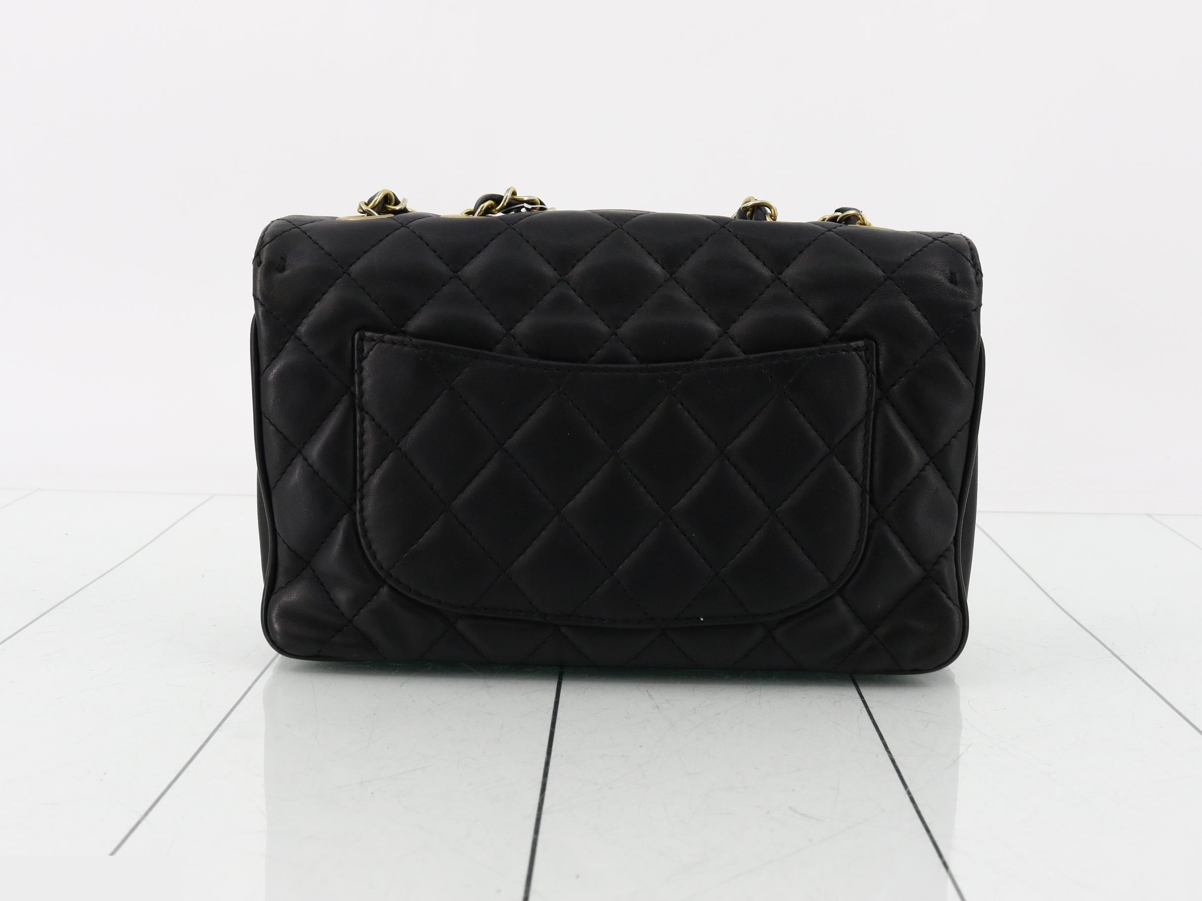 Matelassé Lambskin Turnlock Double Chain Shoulder Bag — view 2