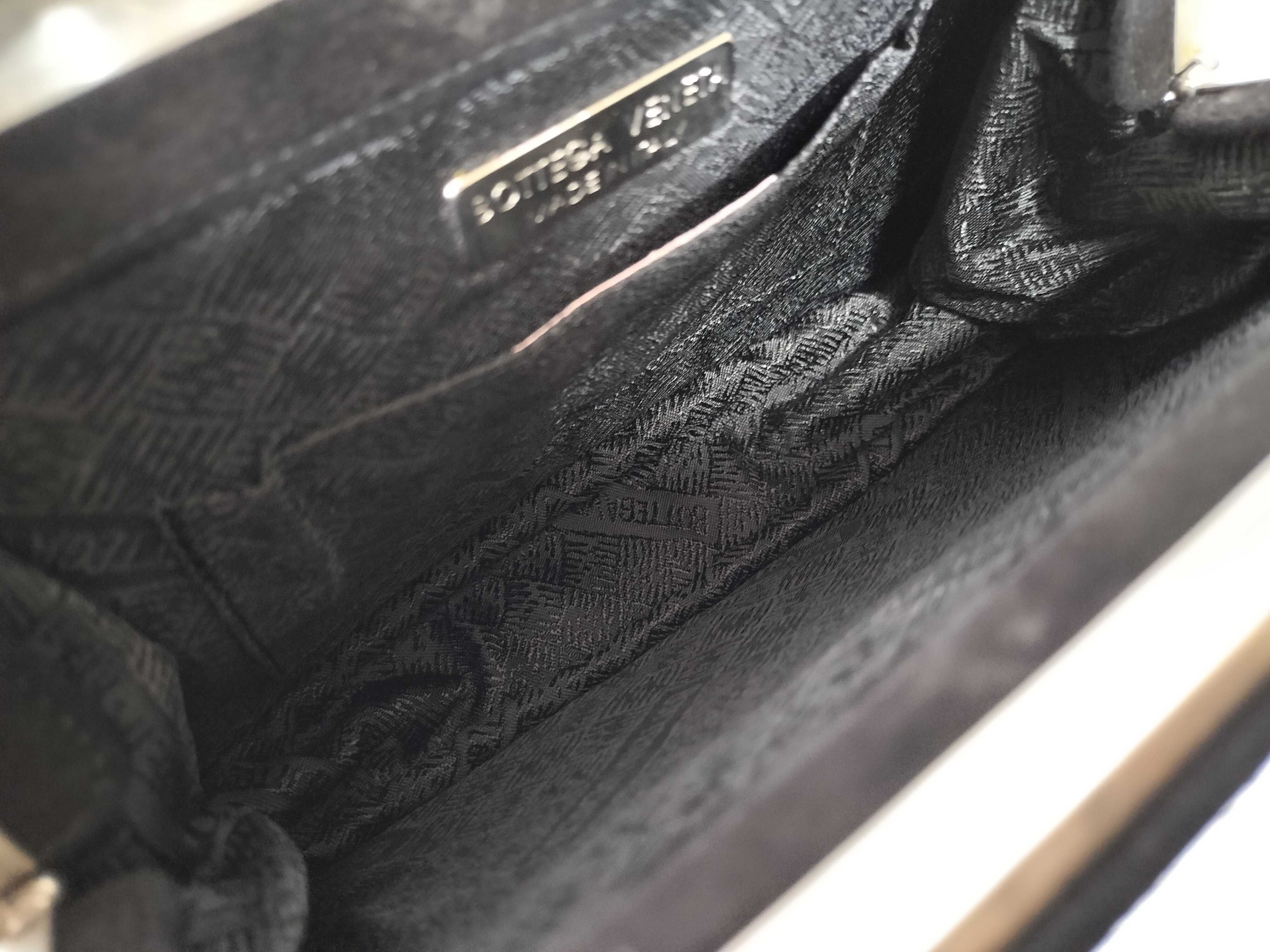 Suede Clasp Handbag with Floral Embroidery — view 8