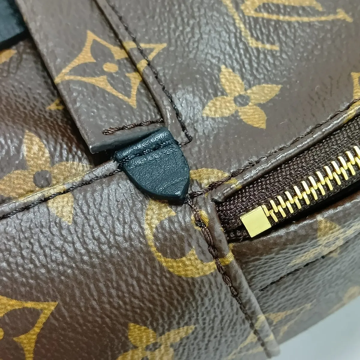 Monogram Palm Springs Backpack MINI M44873 Brown (RFID detected) — view 12