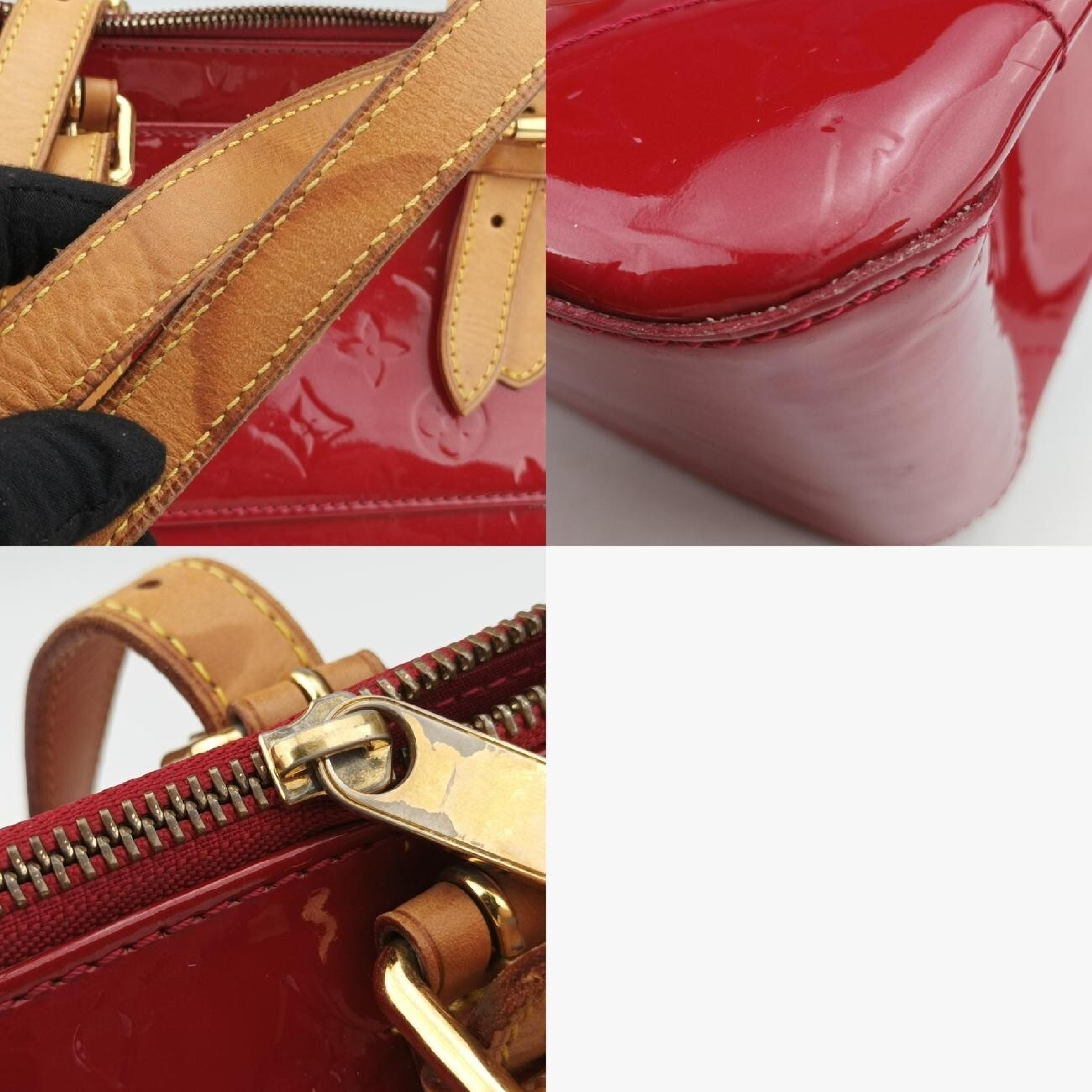 Rosewood Avenue Pomme d'Amour Vernis M93507 FL0120 Shoulder Bag — view 10