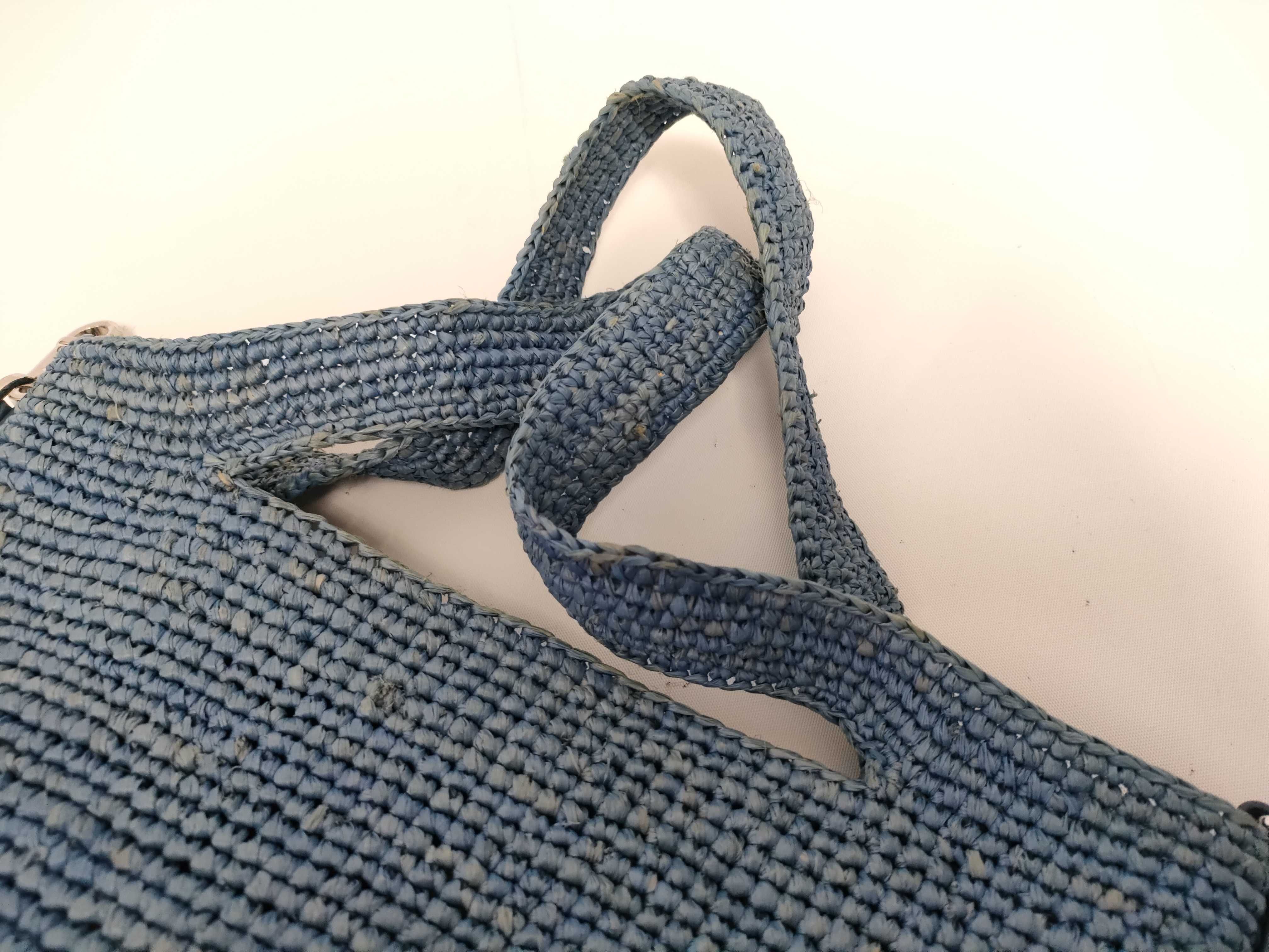 Raffia Slit Bag 2-Way Handbag — view 5
