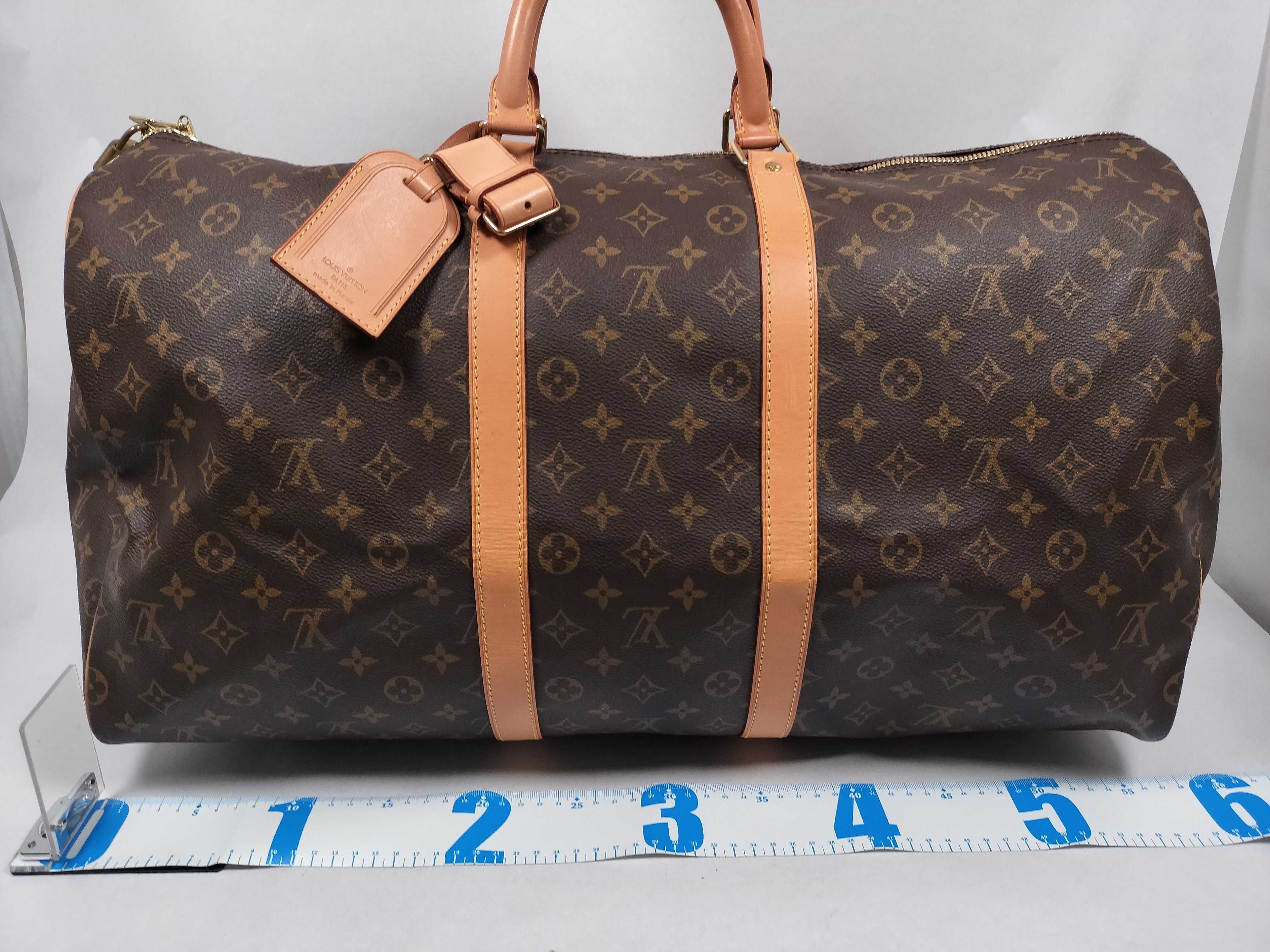 Monogram LV Monogram Keepall 55 Boston Bag — view 2