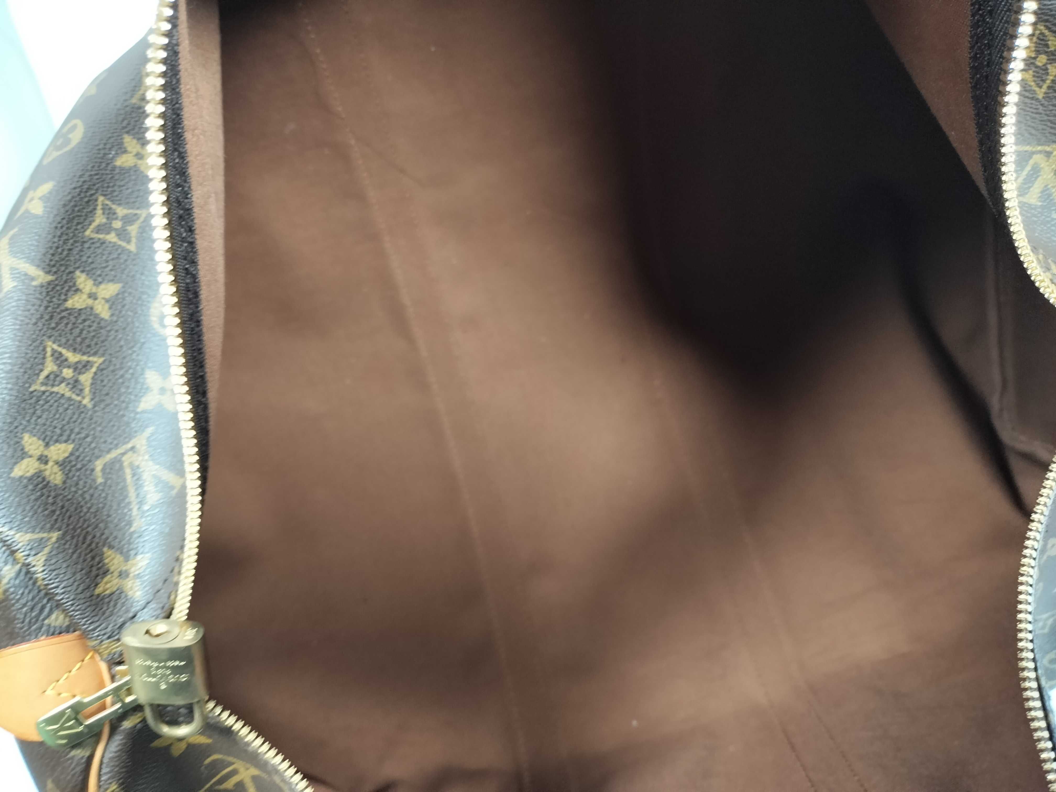 Monogram LV Monogram Keepall 55 Boston Bag — view 14