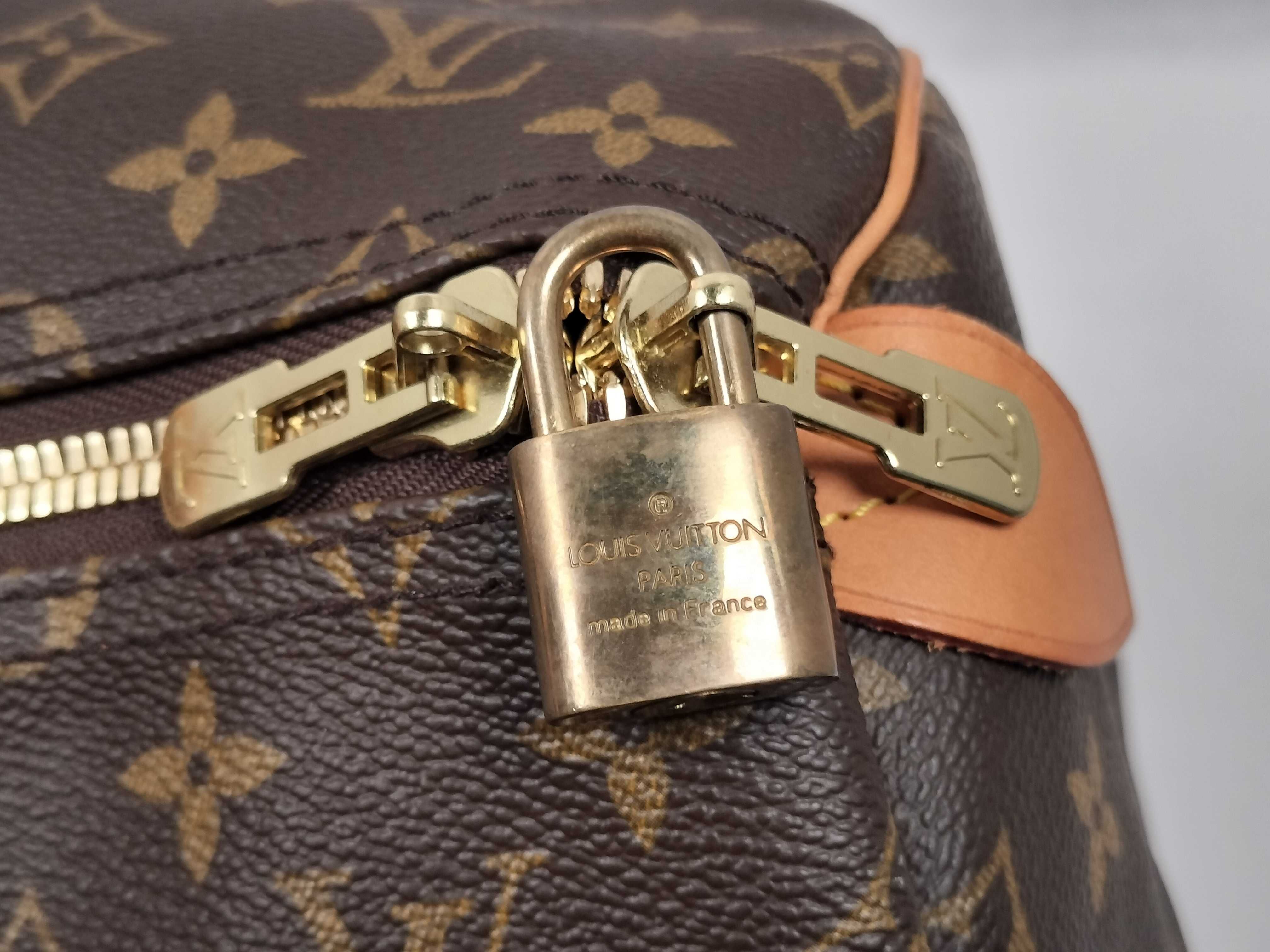 Monogram LV Monogram Keepall 55 Boston Bag — view 10