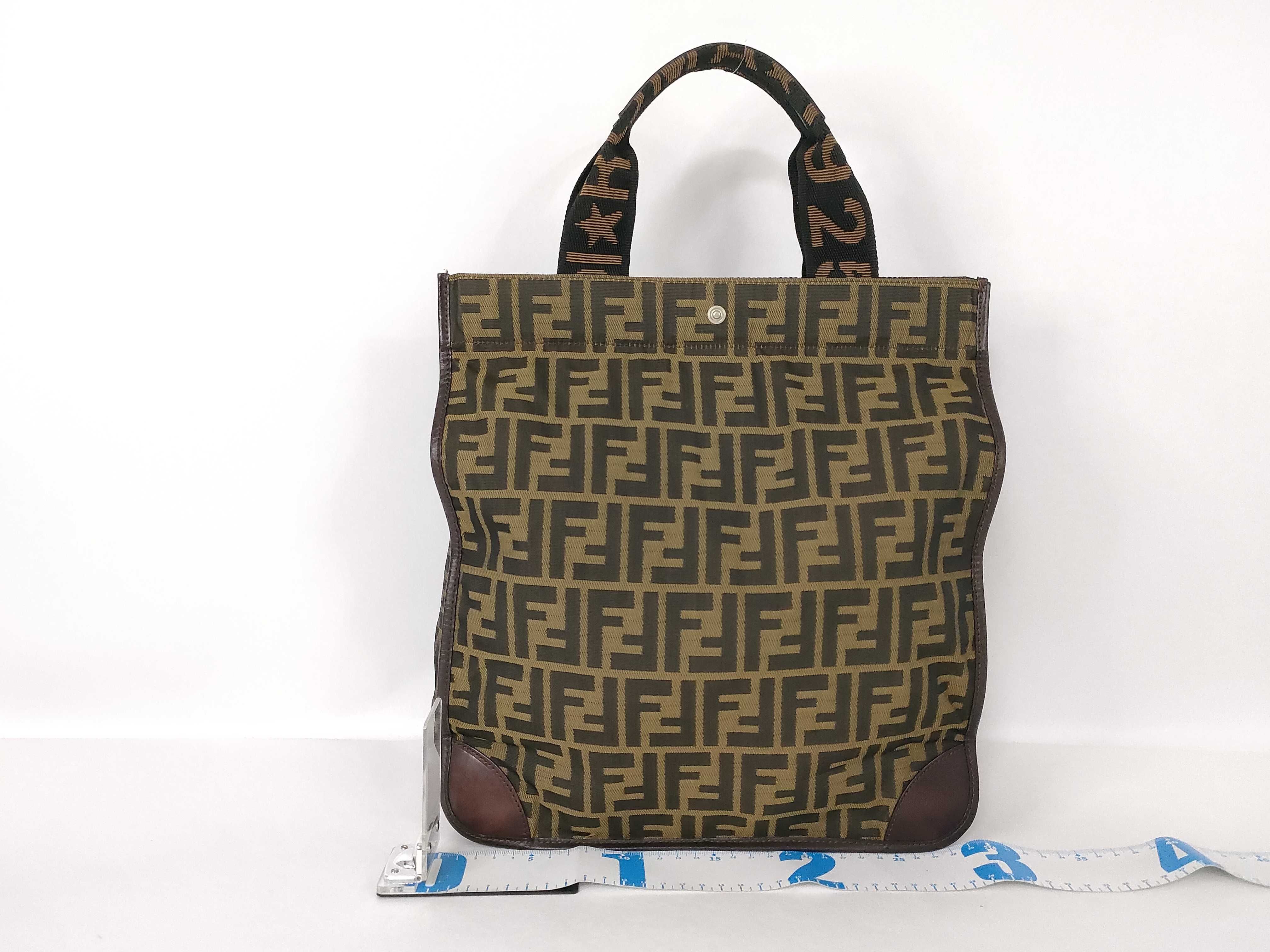 Zucca pattern Fendi Zucca handbag — view 2