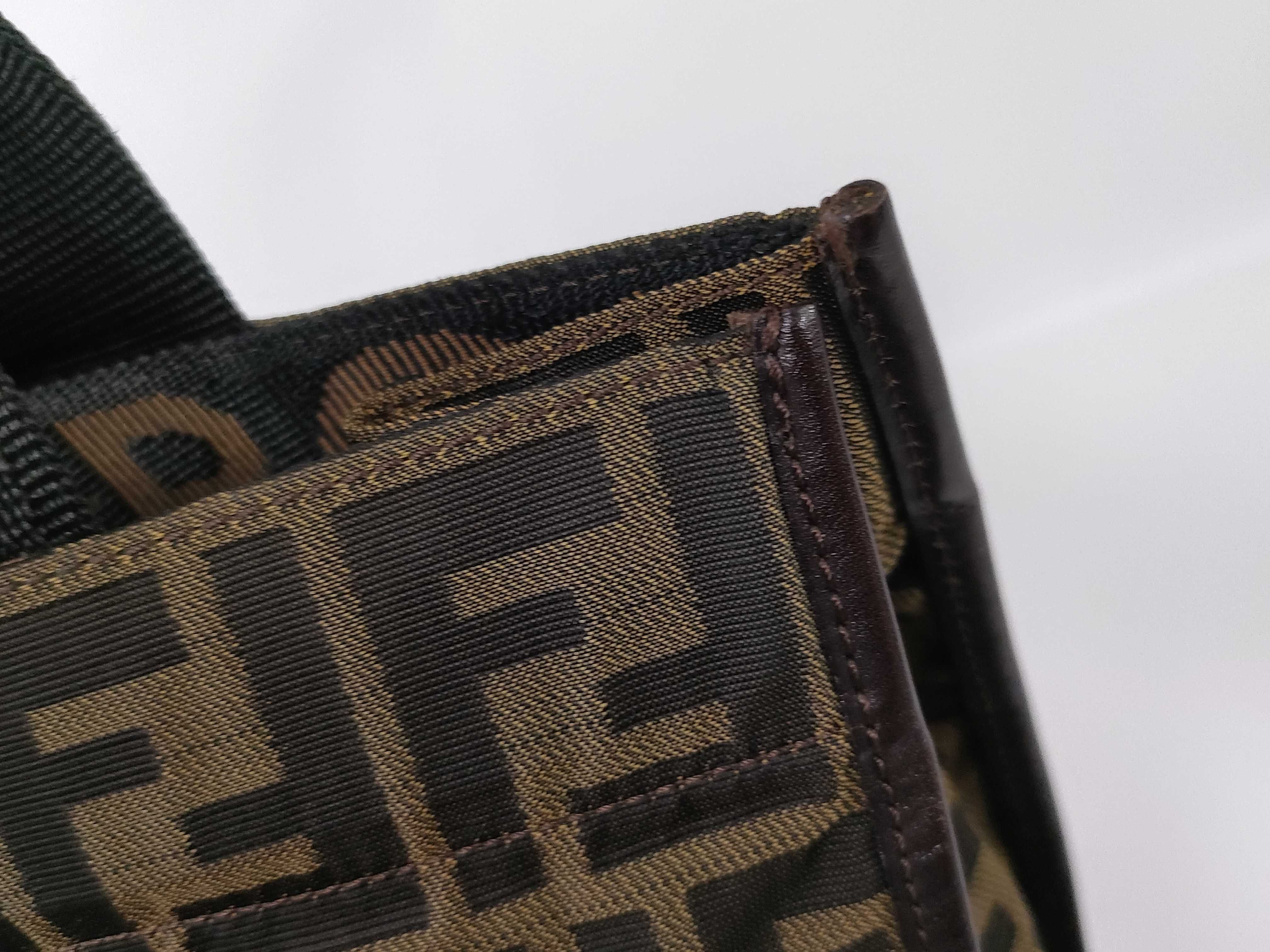 Zucca pattern Fendi Zucca handbag — view 12
