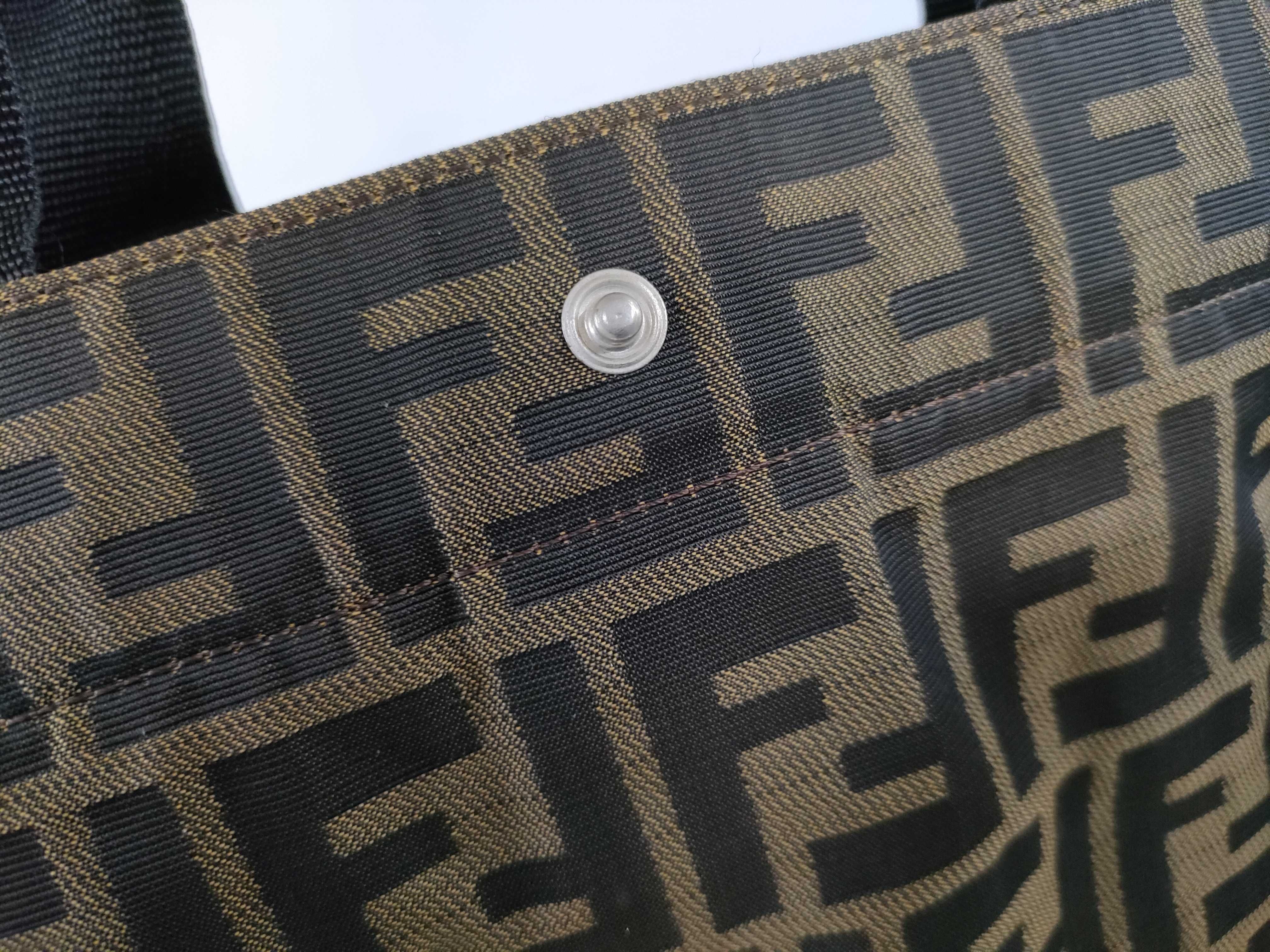 Zucca pattern Fendi Zucca handbag — view 13