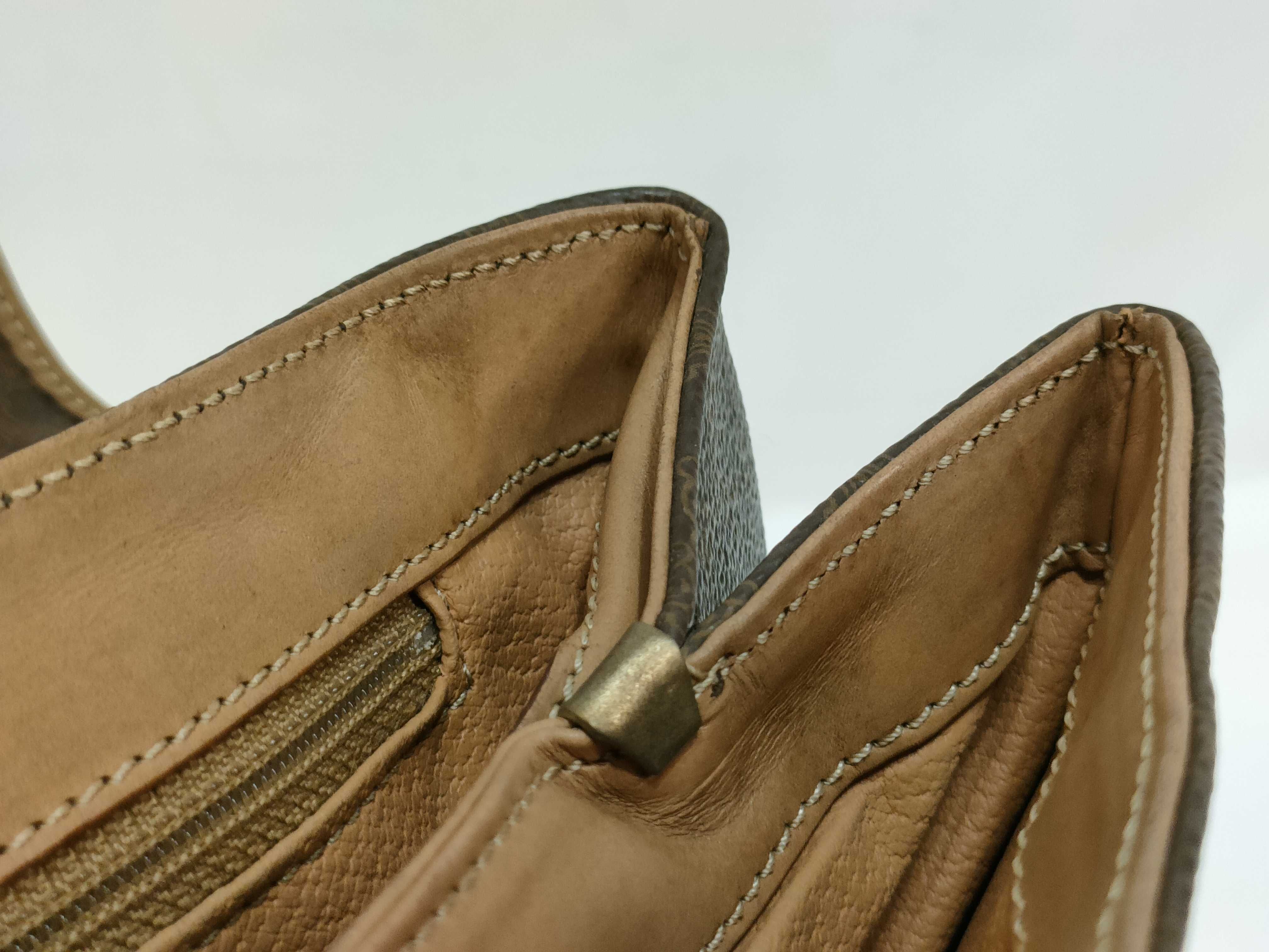 Macadam PVC x Leather Handbag, Brown — view 14