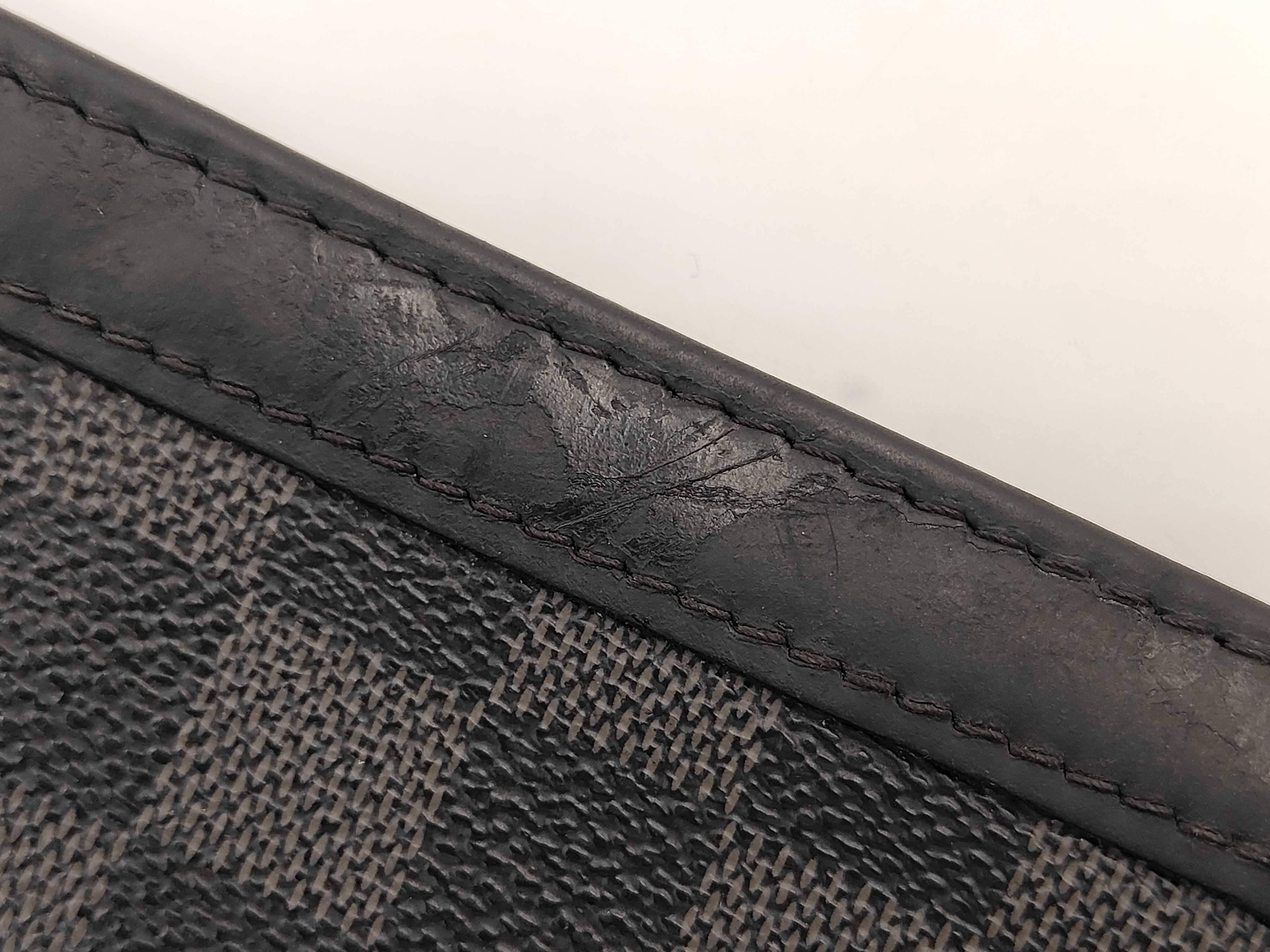 LV Graphite Pochette Voyage MM Second Bag — view 11
