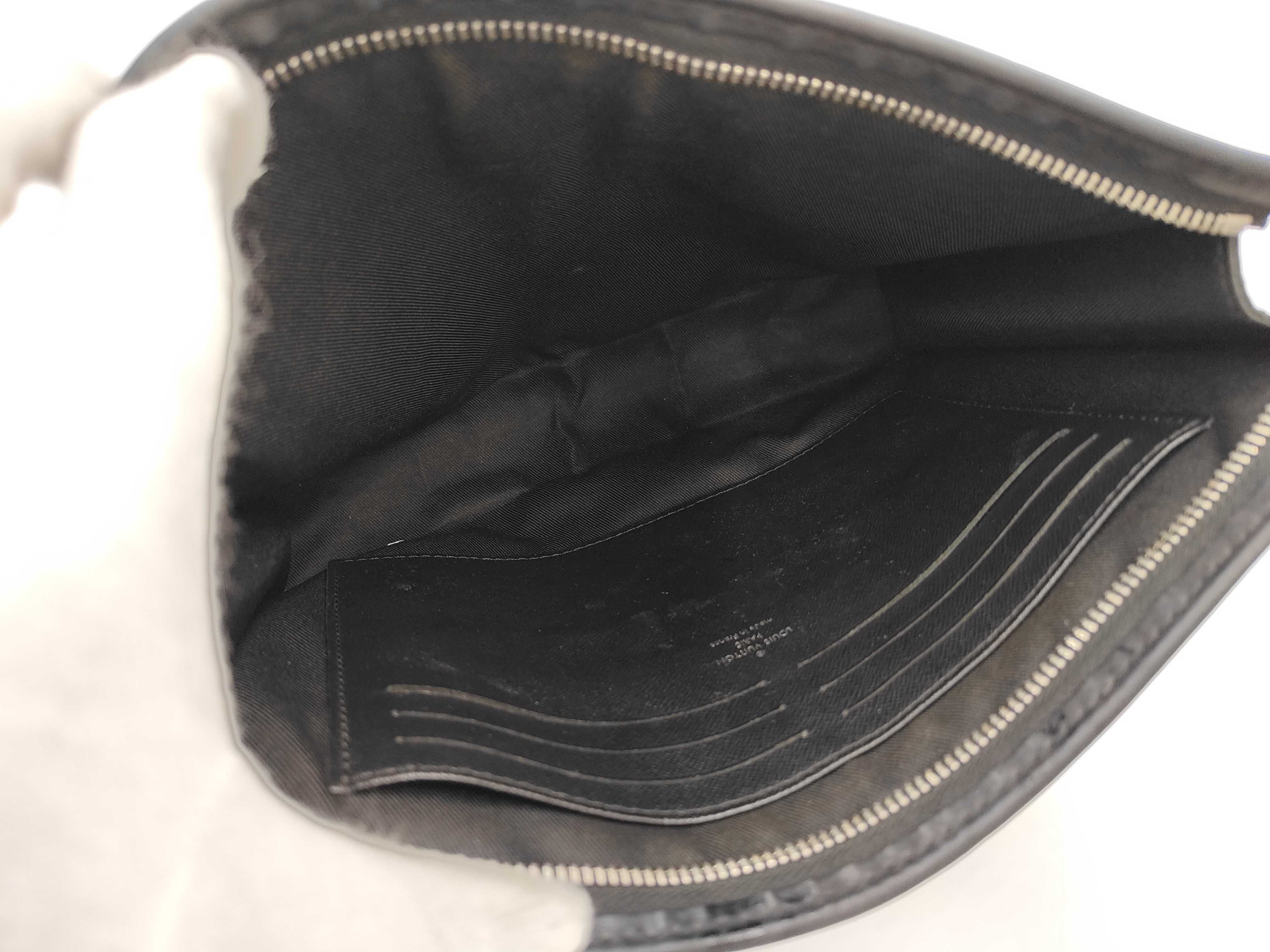 LV Graphite Pochette Voyage MM Second Bag — view 7
