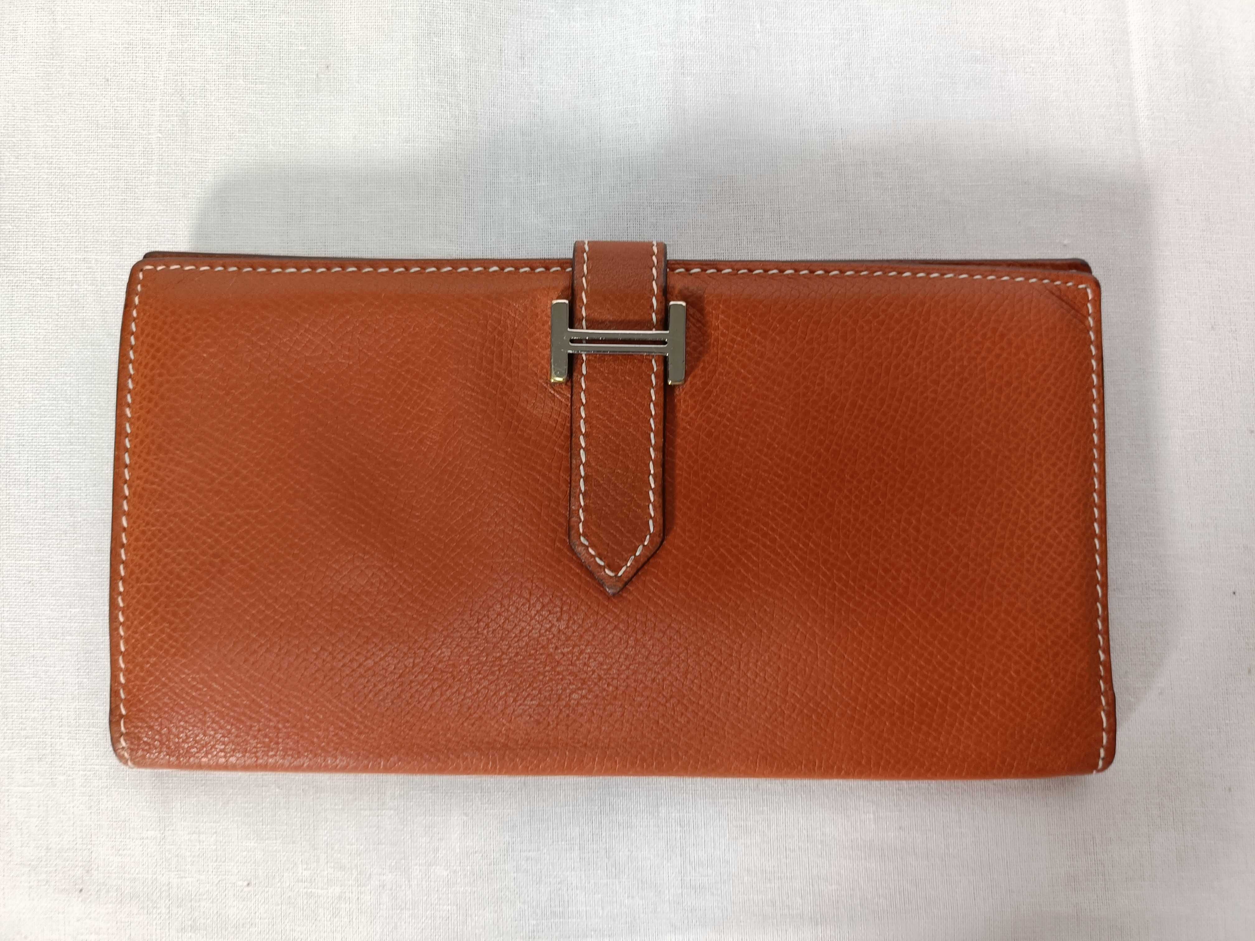 Bearn Classic wallet with I stamp