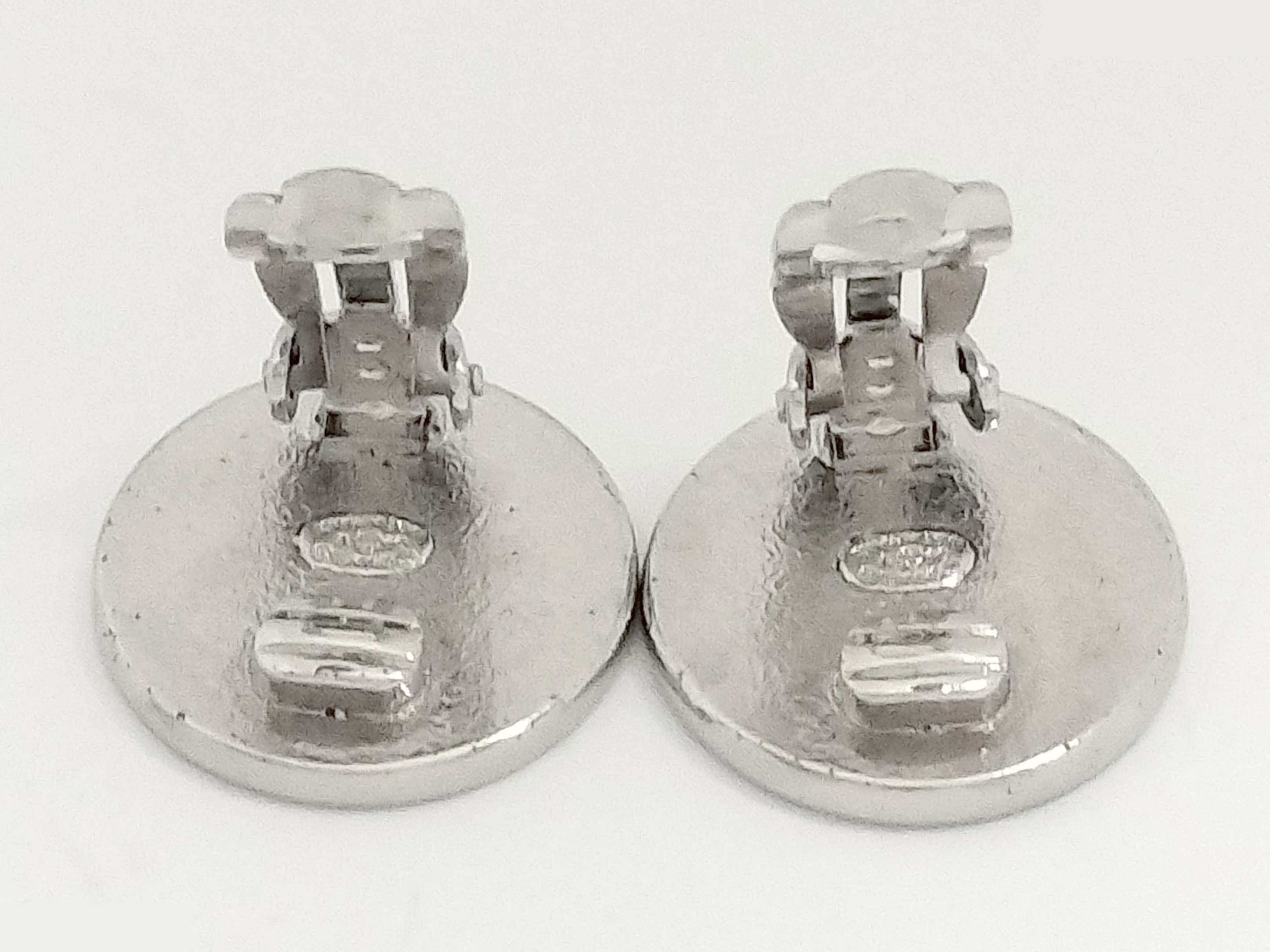 Coco Black Silver Earrings — view 4