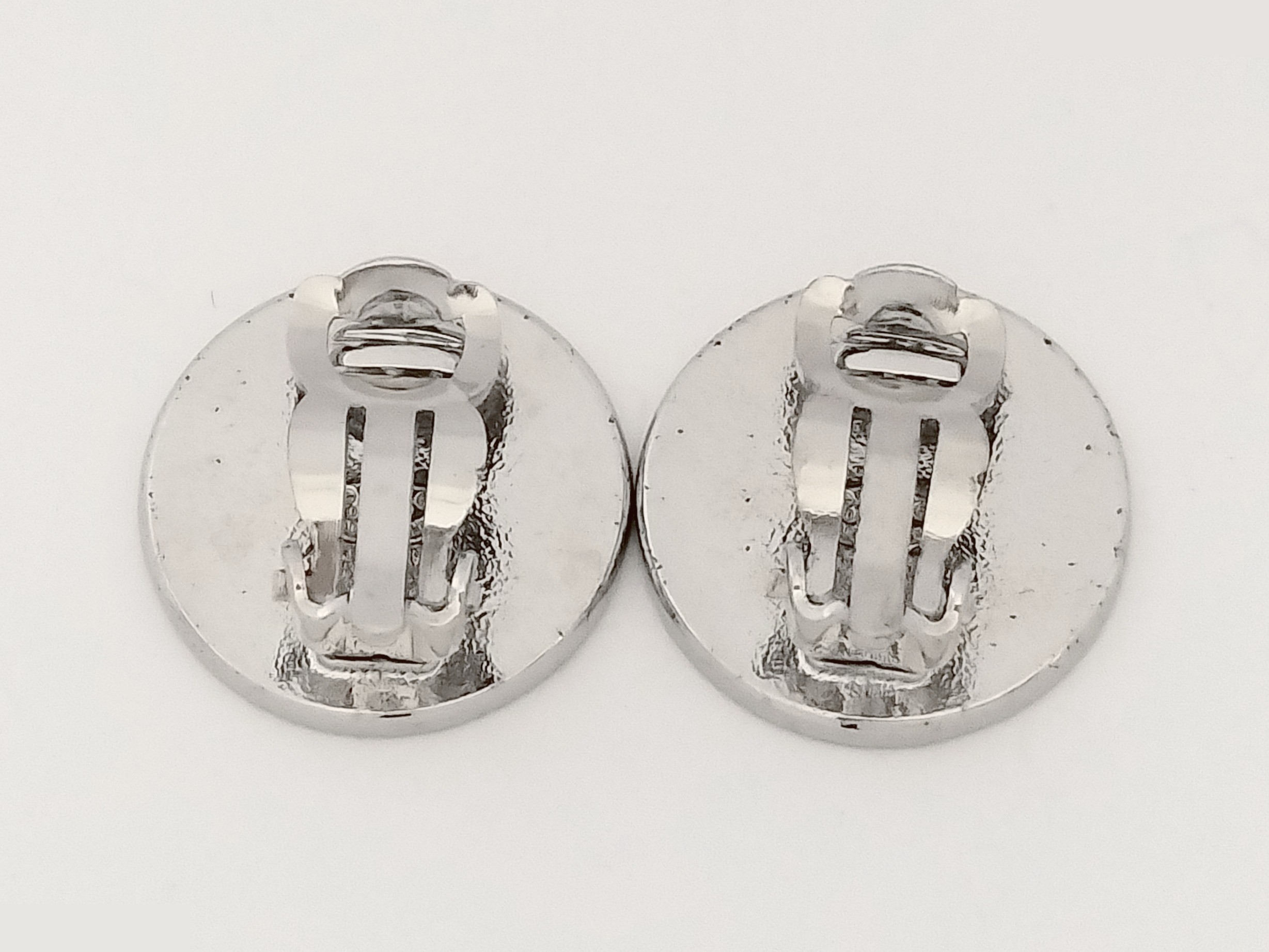 Coco Black Silver Earrings — view 5