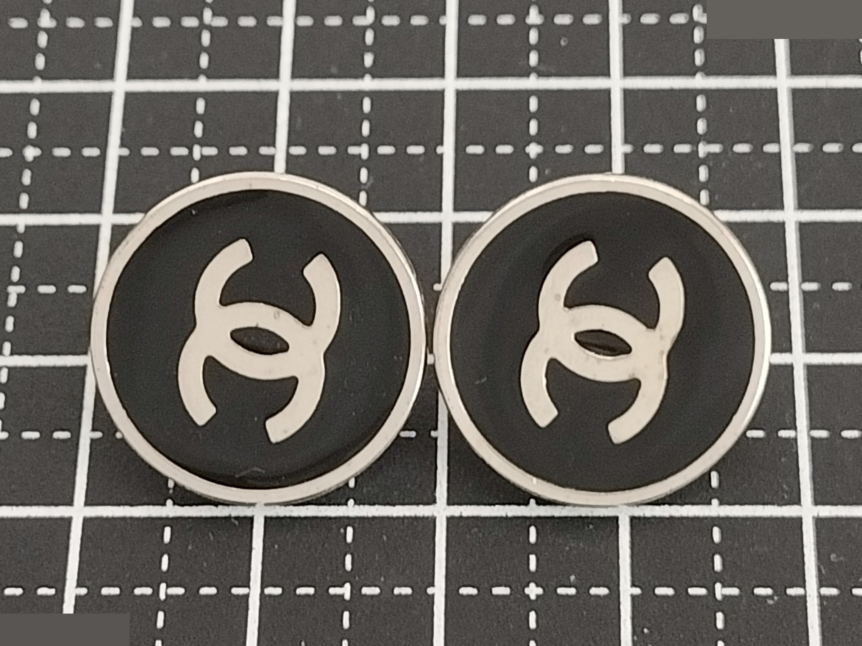 Coco Black Silver Earrings — view 7