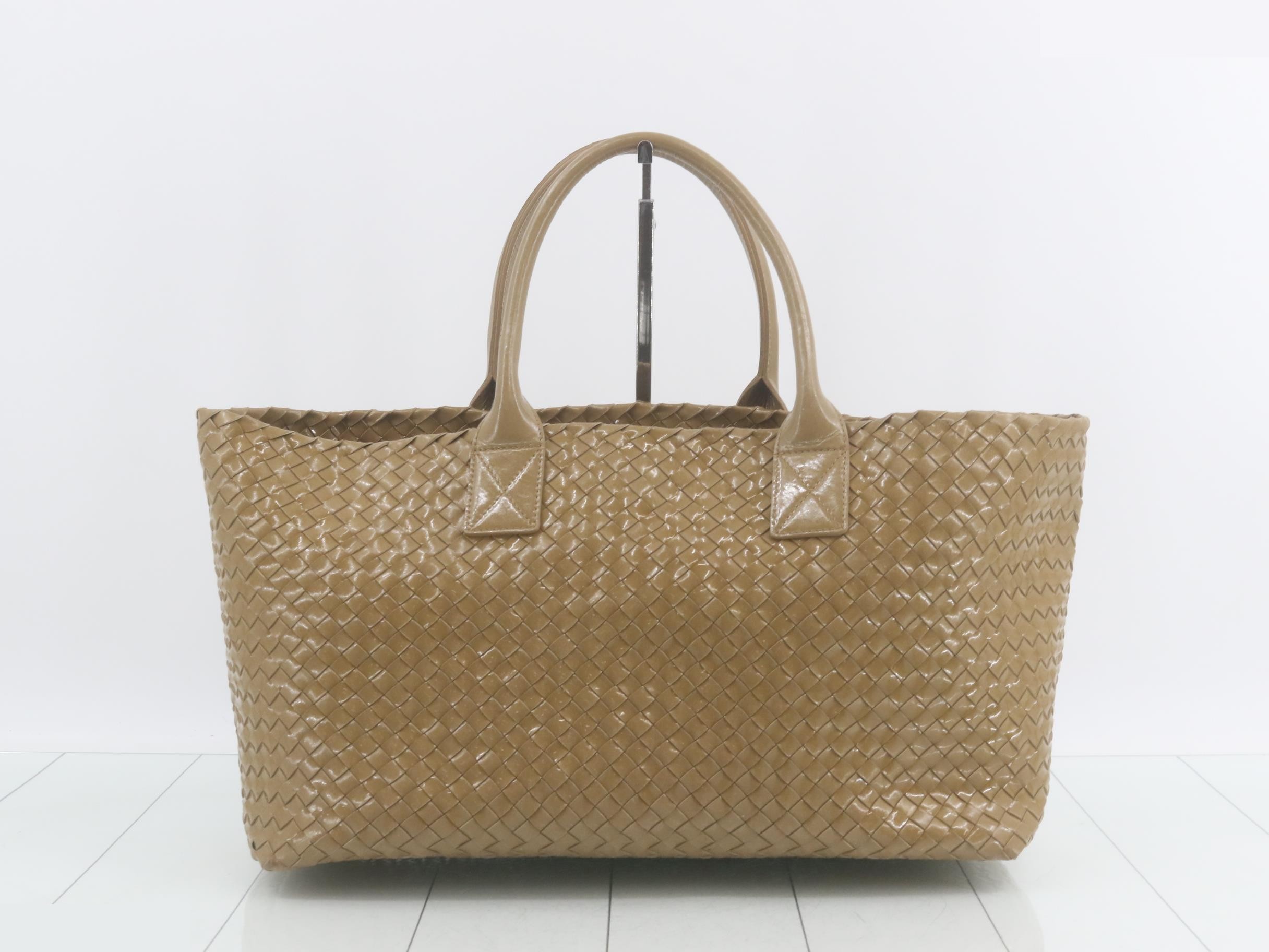 Intrecciato tote bag, enamel — view 2