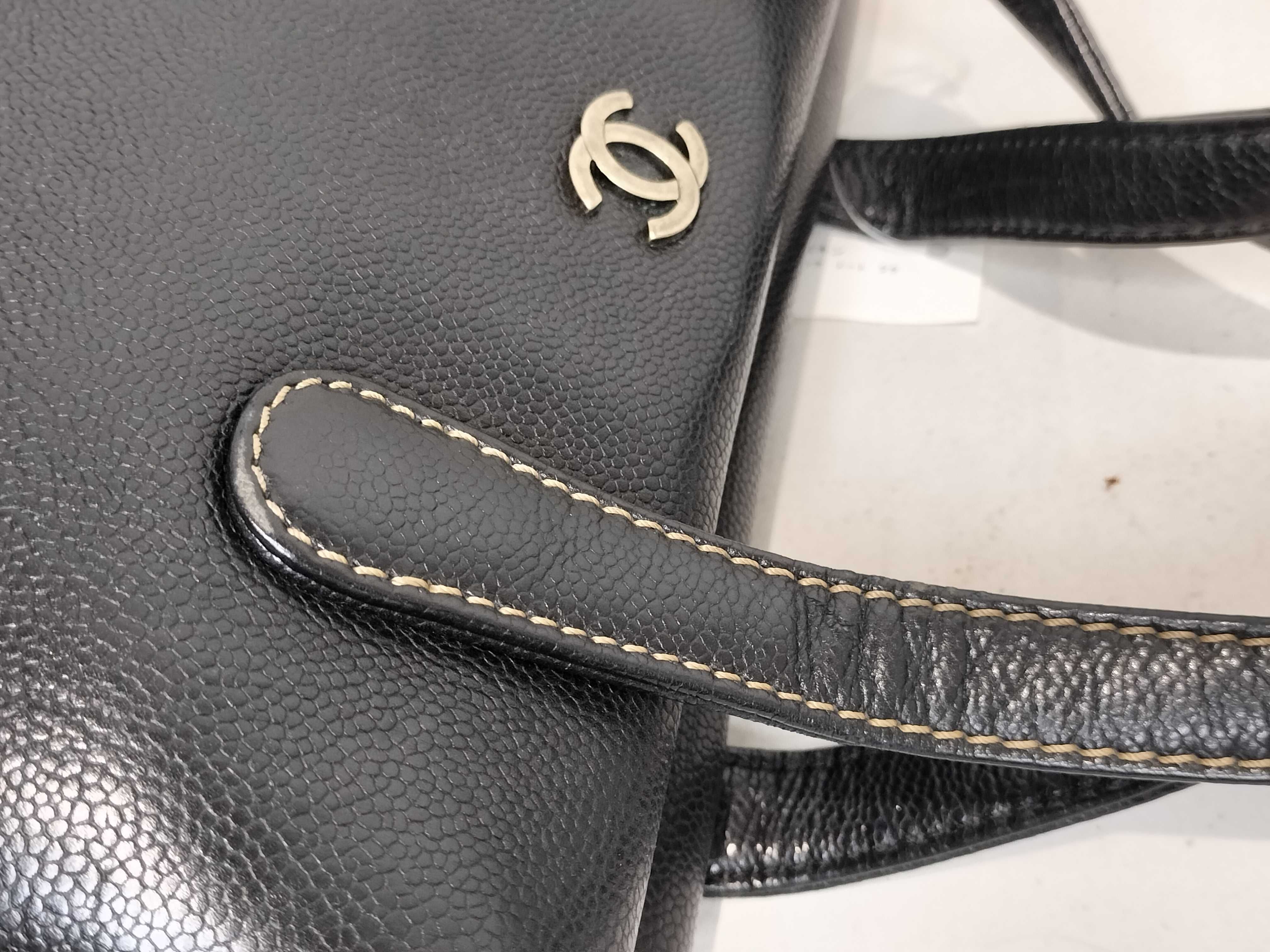 Caviar Skin Wild Stitch Tote Flap Handbag — view 6