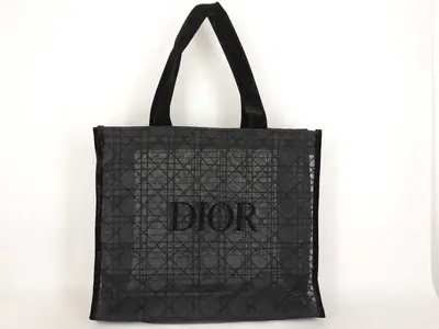 Christian Tote Bag Christian Dior Mesh Tote Novelty Tote Bag