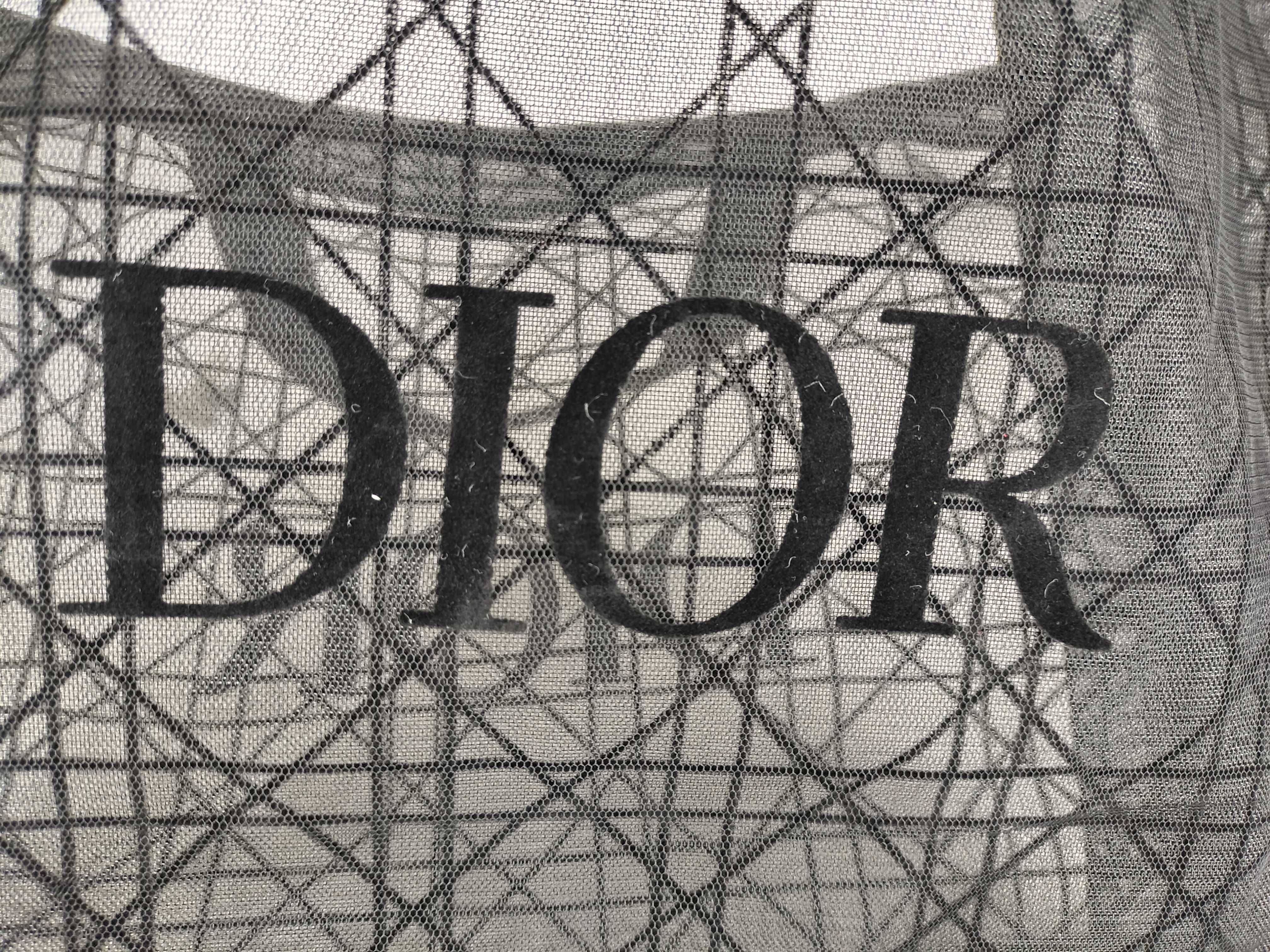 Christian Tote Bag Christian Dior Mesh Tote Novelty Tote Bag — view 11