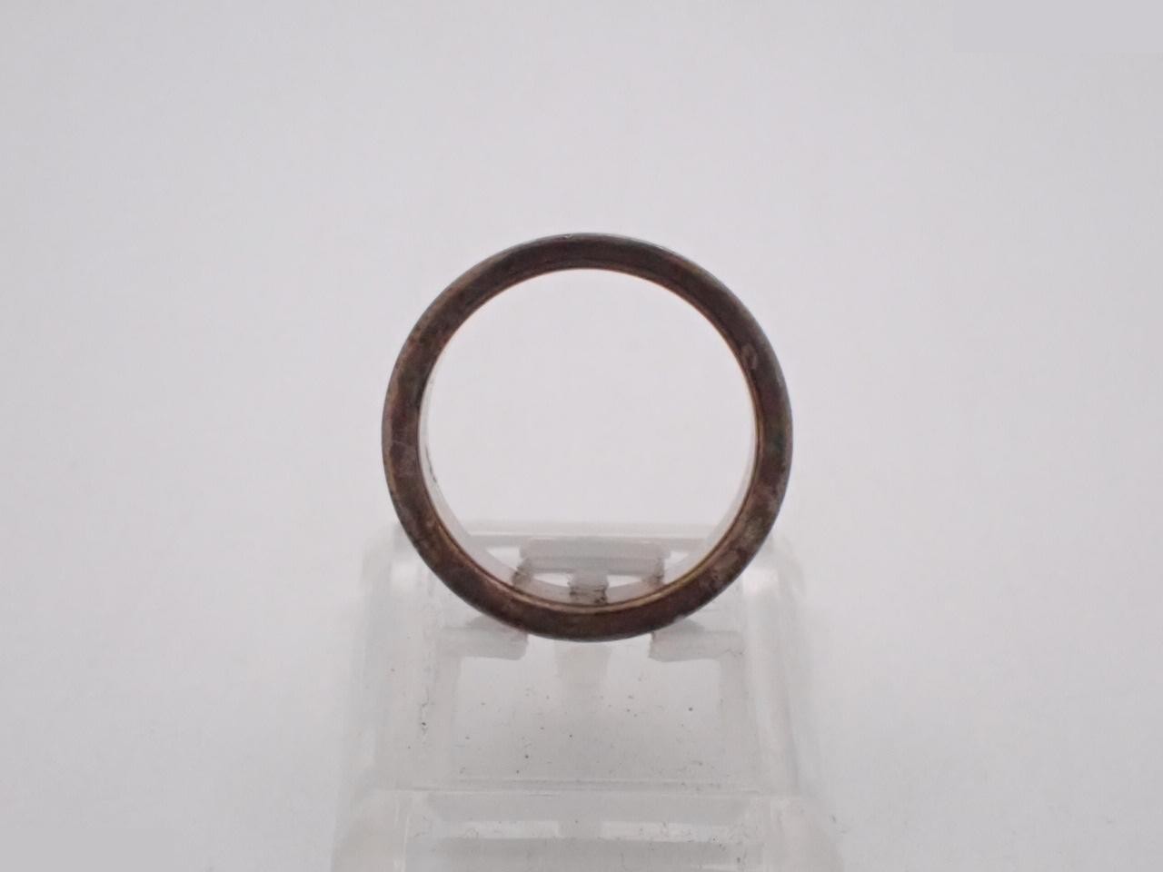 Ring, 925 sterling silver, 8.8g, stamped #11, actual size #10 — view 3