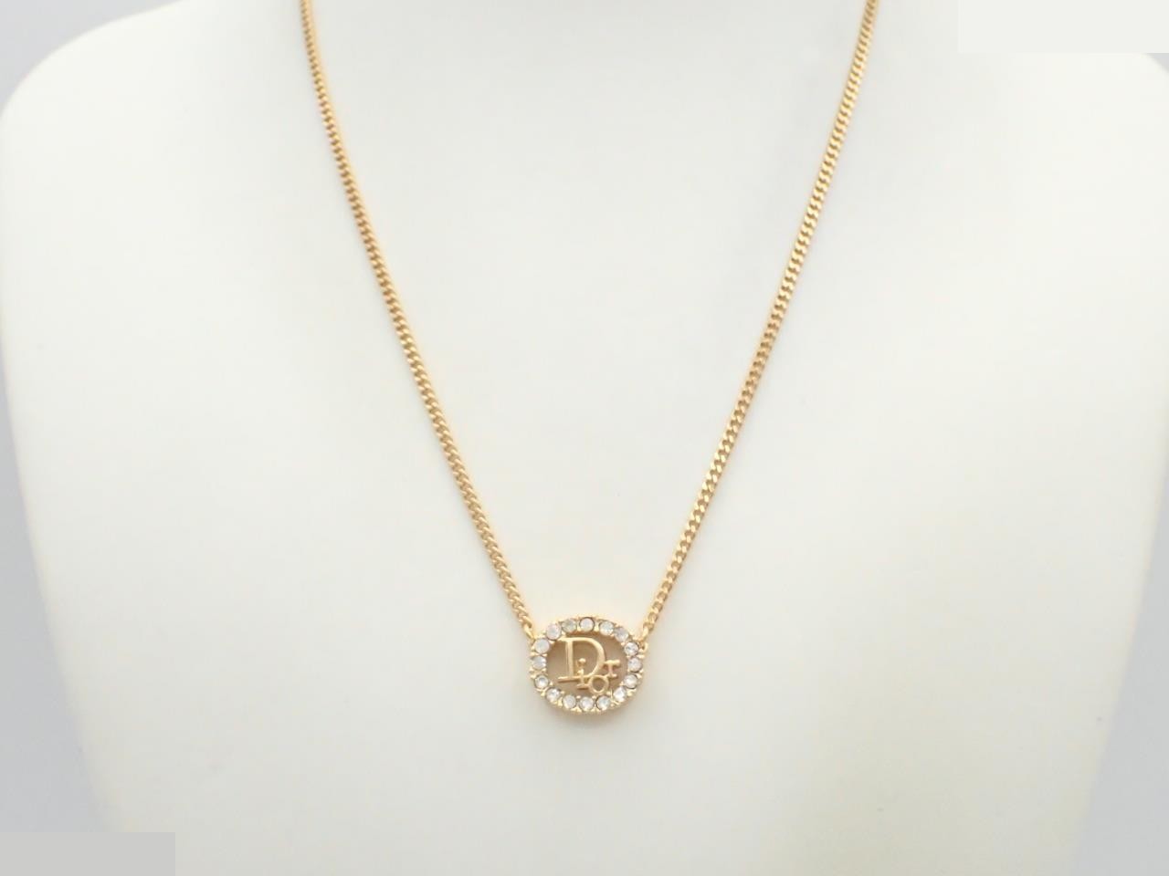 Gold necklace, chain approximately 44cm — view 3