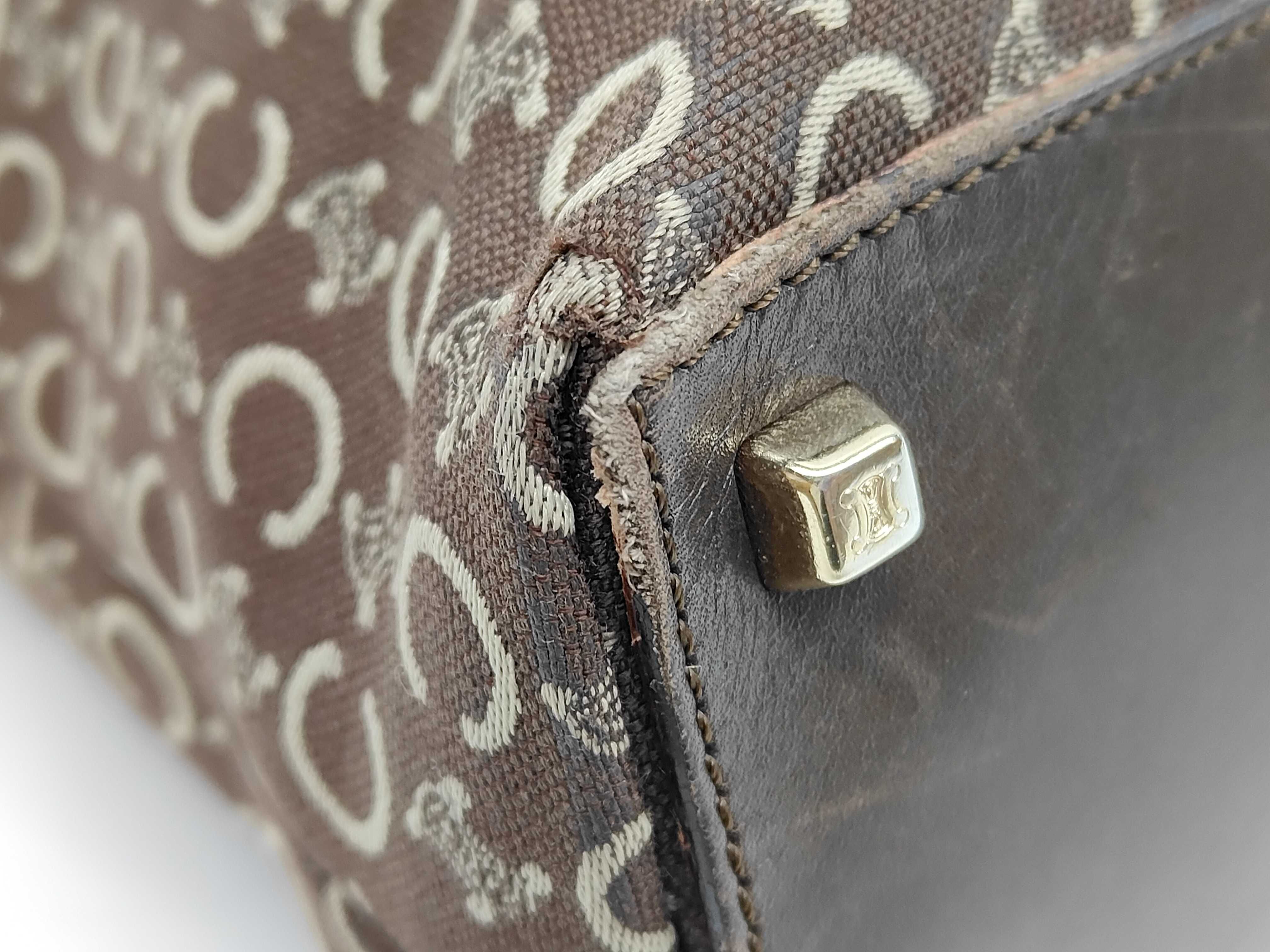 Canvas x Leather Tote Bag — view 6
