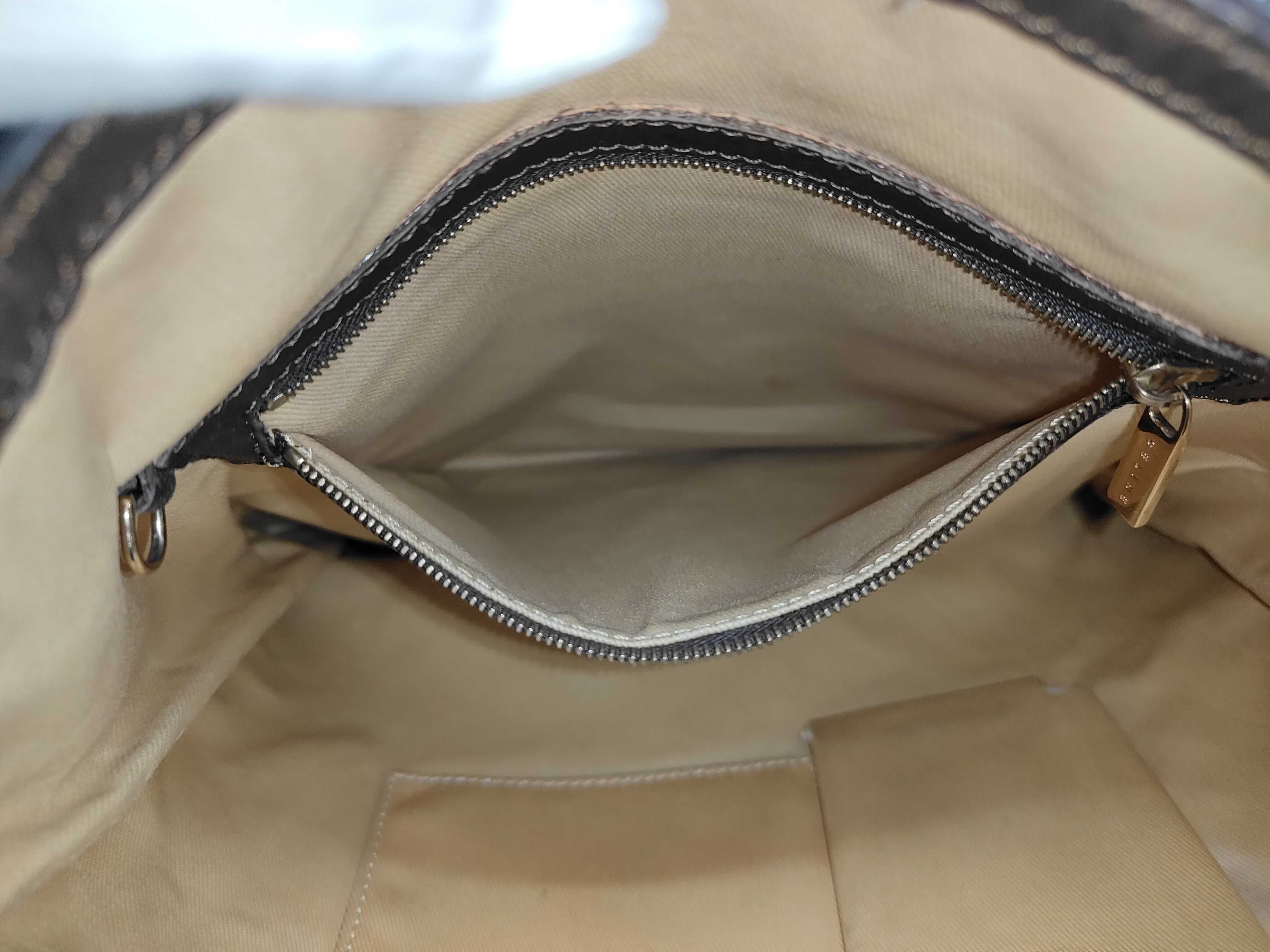 Canvas x Leather Tote Bag — view 9