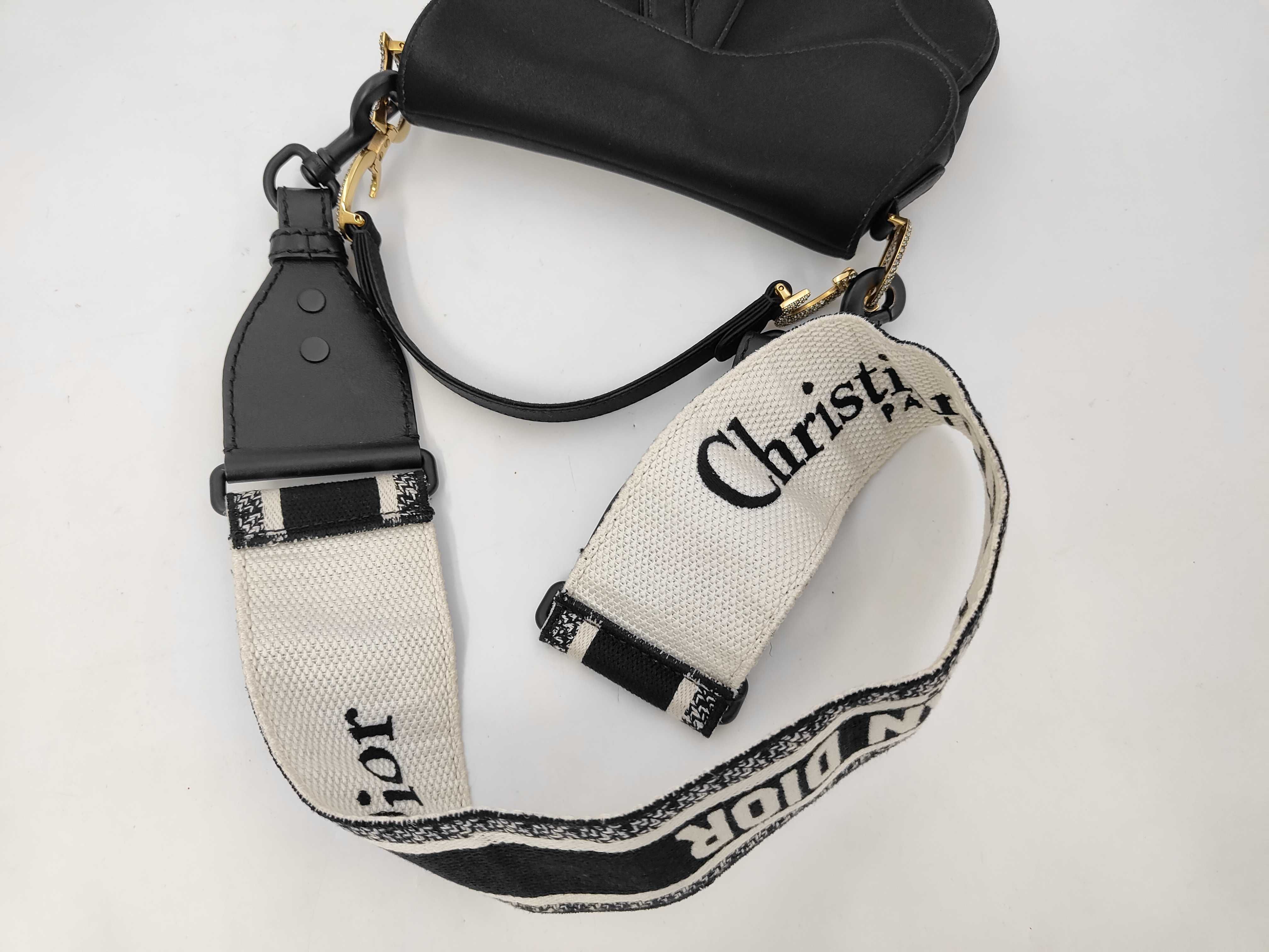 Oblique Saddle Shoulder Bag — view 5